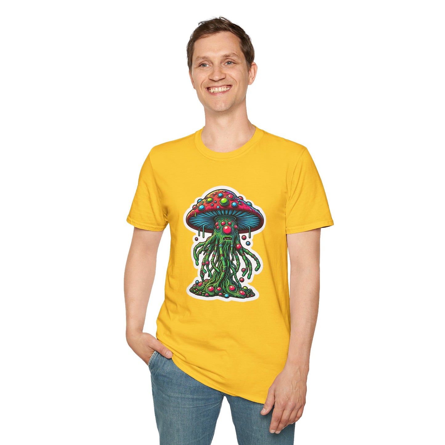 Mashroom Tee Shirt, Mashroom Shirt, Shirt with Funny Mashroom, Shirt with Fungus