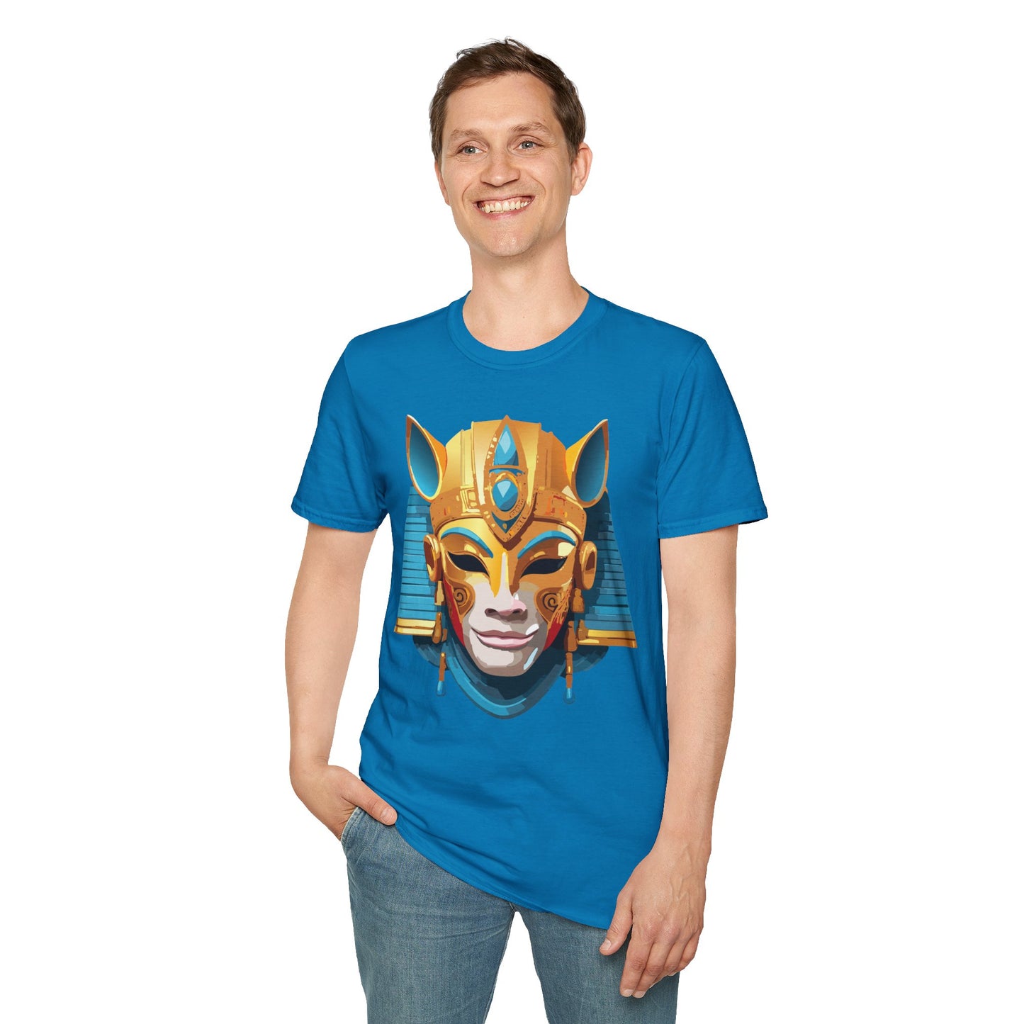 Mask Tee Shirt, Mask Shirt, Shirt with Mask, Masquerade Tees