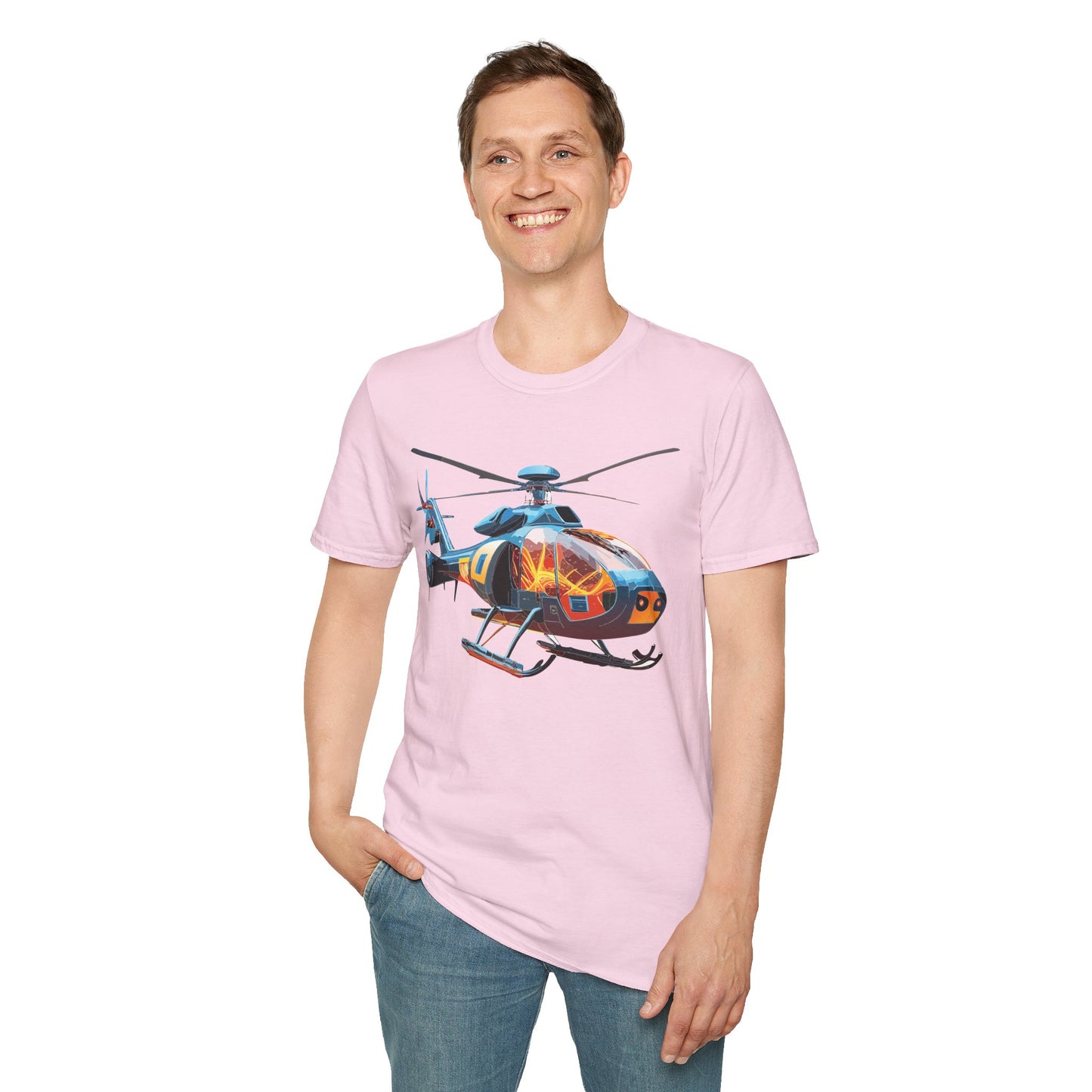 Chopper Shirt, Helicopter Shirt, Shirt with Helicopter, T Shirt with Chopper