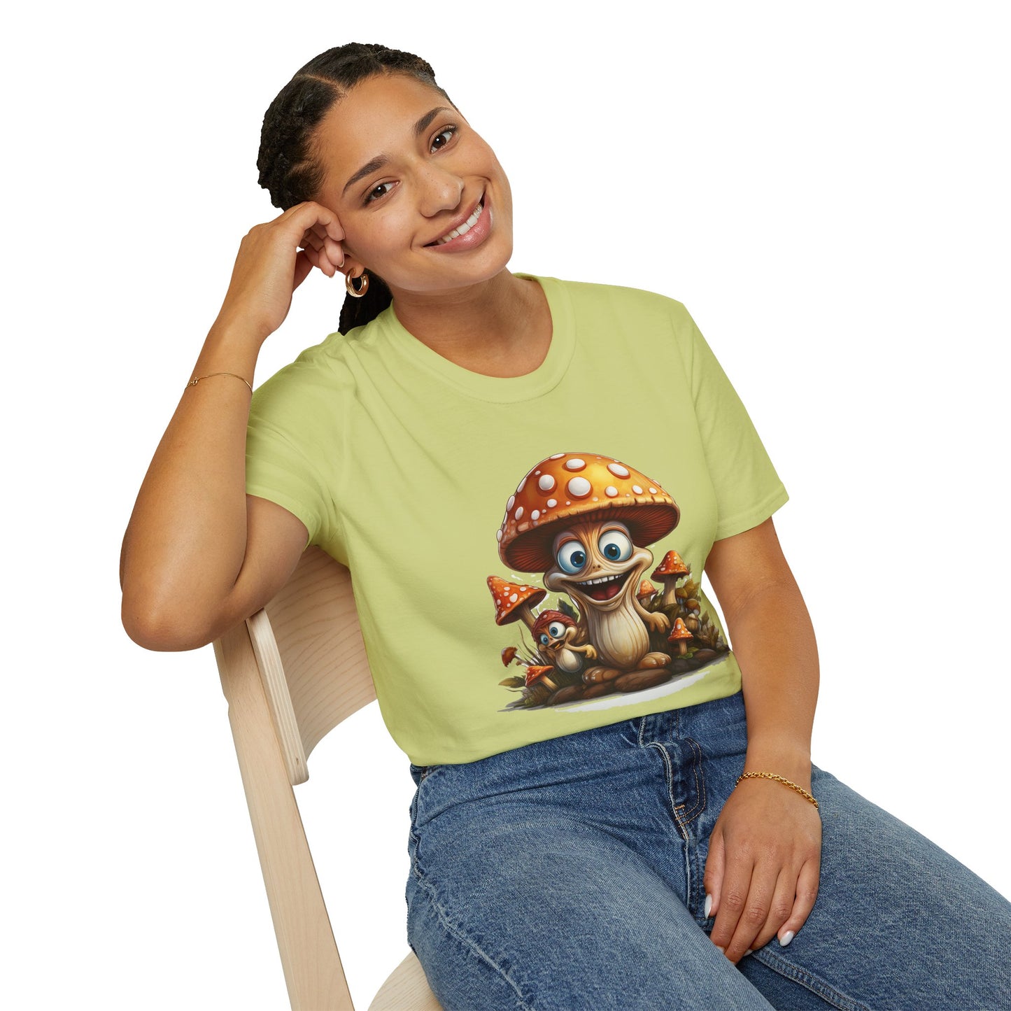 Mashroom Tee Shirt, Mashroom Shirt, Shirt with Funny Mashroom, Shirt with Fungus