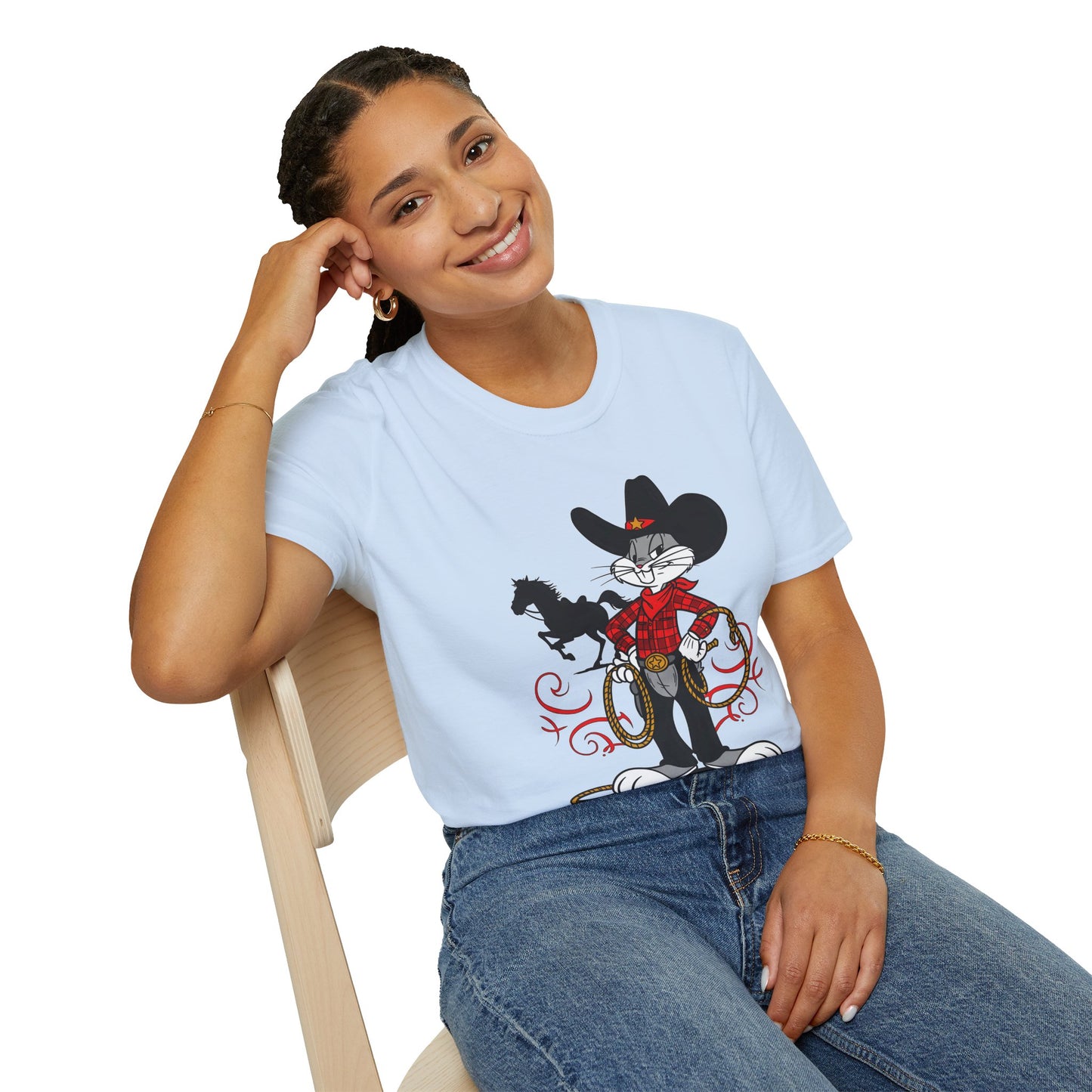 Bugs Bunny Shirt, Bugs Bunny T Shirt, Shirt with Bugs Bunny, T Shirt with Cartoon, Cartoon on T Shirt, Animation Shirt