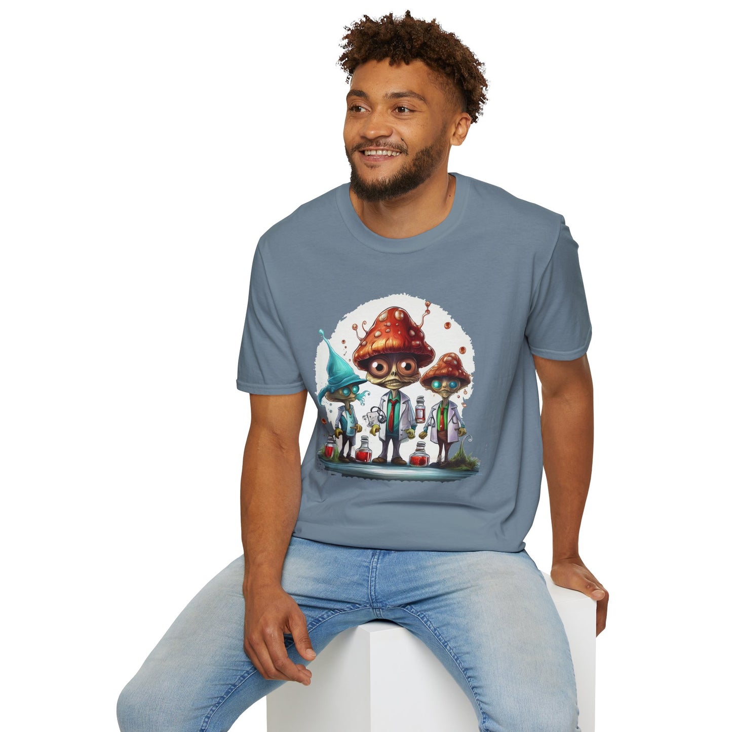Mashroom Tee Shirt, Mashroom Shirt, Shirt with Funny Mashroom, Shirt with Fungus