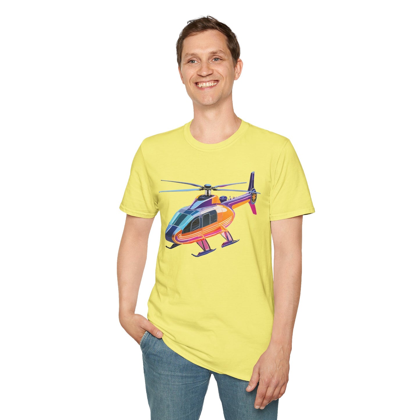 Chopper Shirt, Helicopter Shirt, Shirt with Helicopter, T Shirt with Chopper
