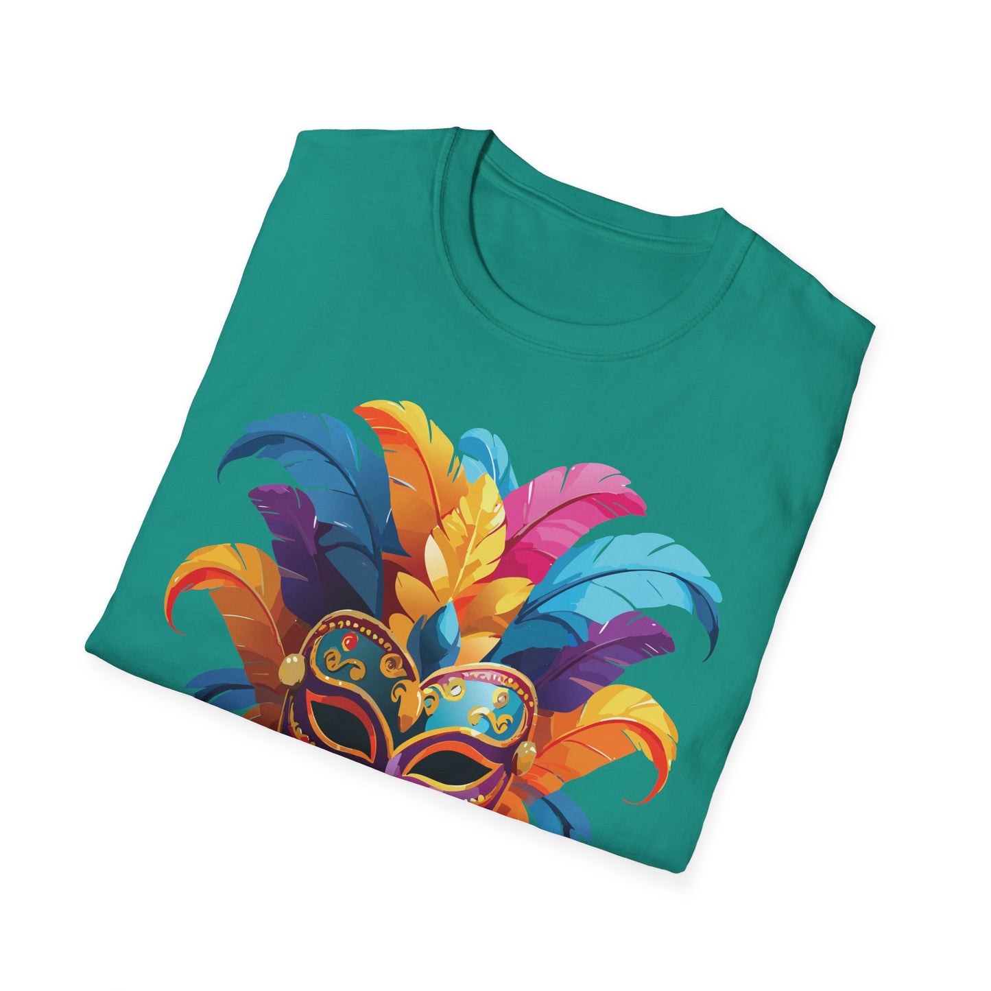 Mask Tee Shirt, Mask Shirt, Shirt with Mask, Masquerade Tees
