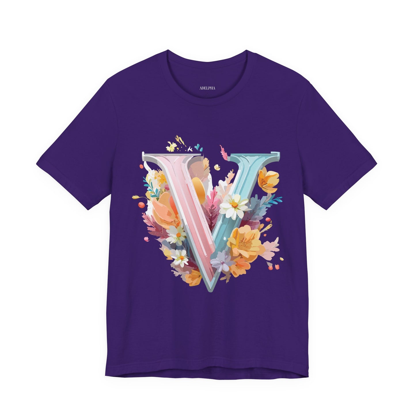 Letter Shirt, Letter V Shirt