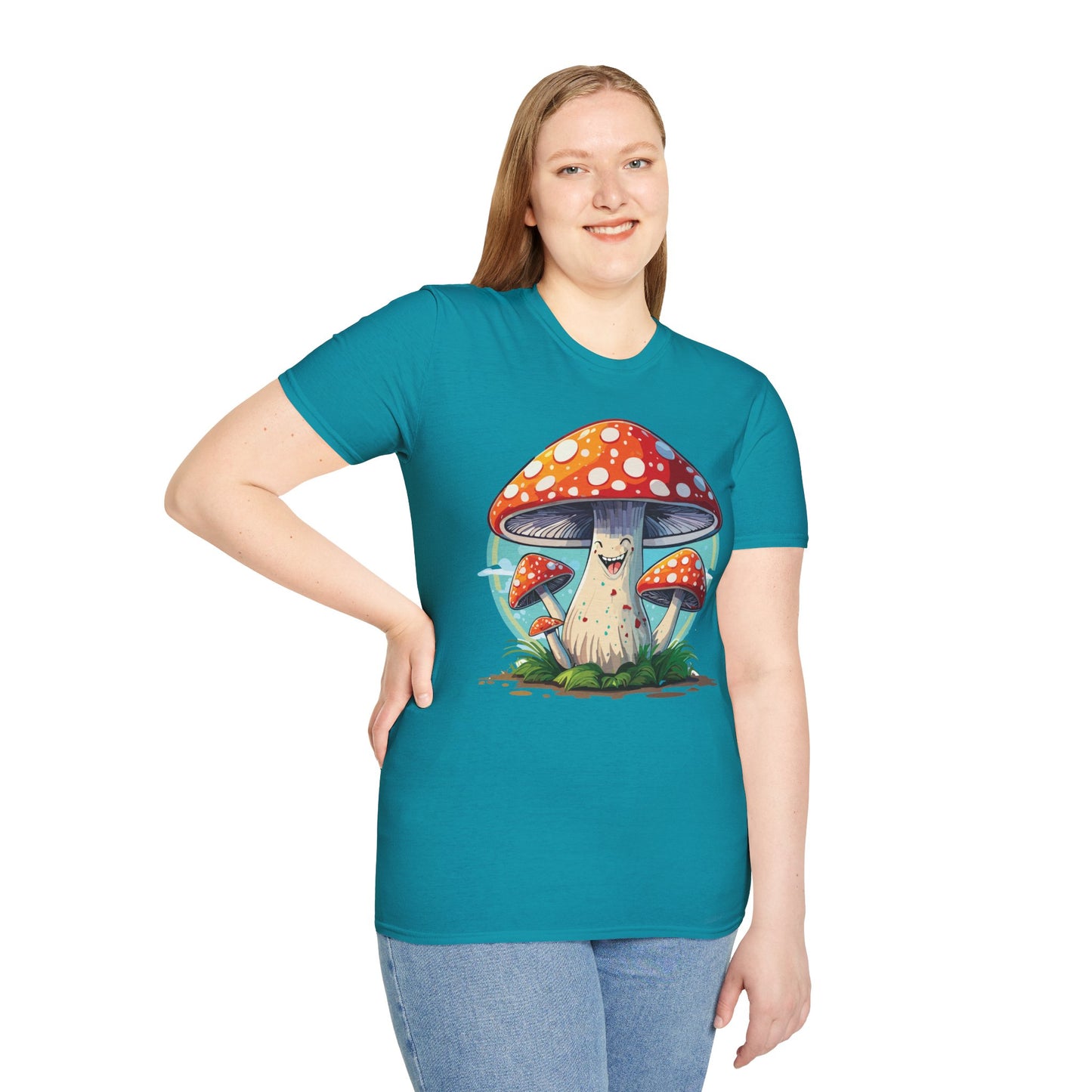 Mashroom Tee Shirt, Mashroom Shirt, Shirt with Funny Mashroom, Shirt with Fungus