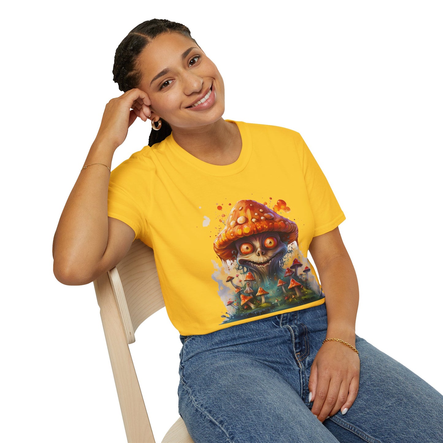 Mashroom Tee Shirt, Mashroom Shirt, Shirt with Funny Mashroom, Shirt with Fungus