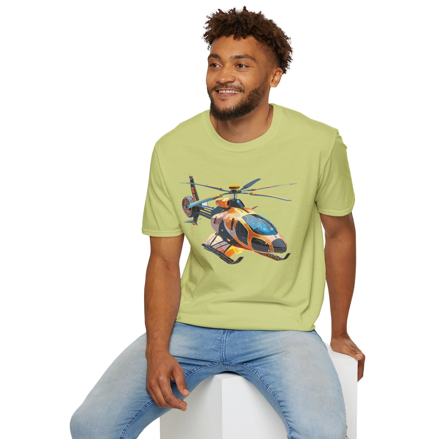 Chopper Shirt, Helicopter Shirt, Shirt with Helicopter, T Shirt with Chopper
