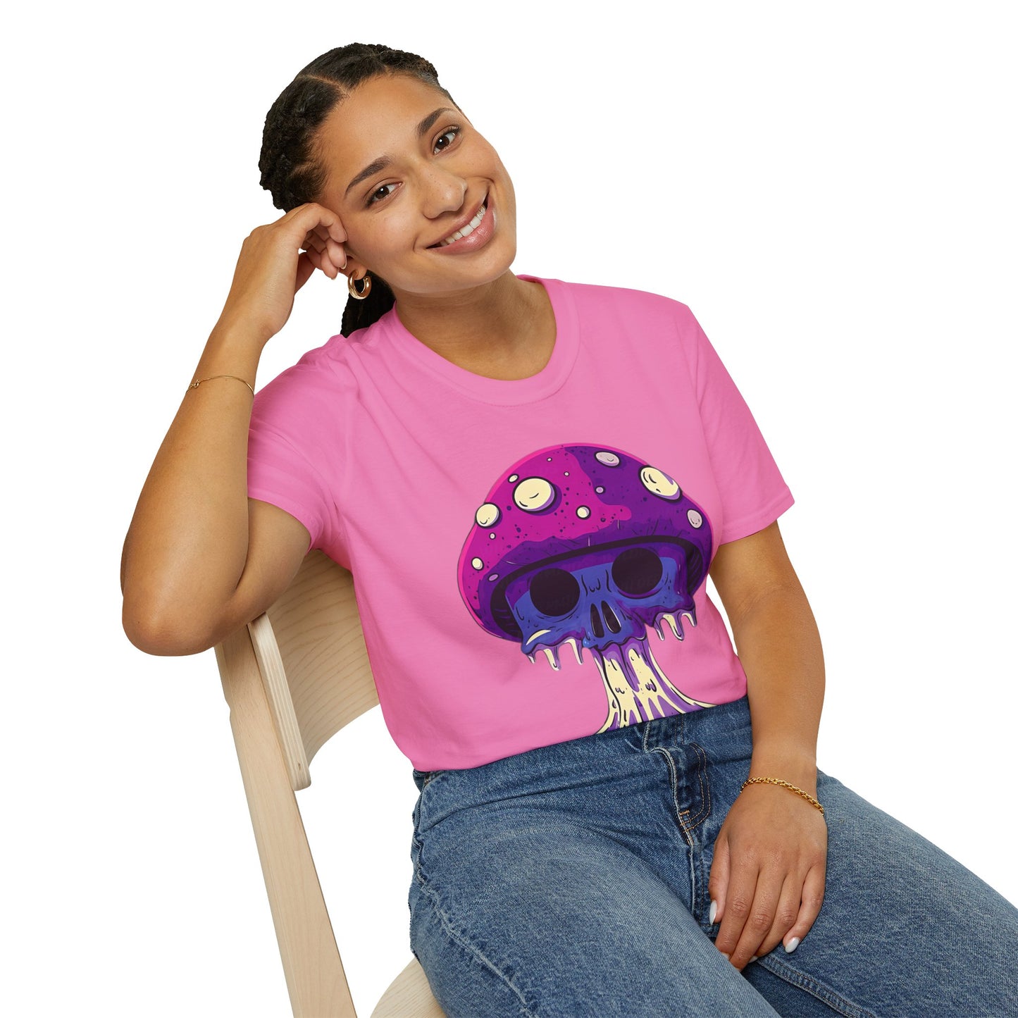 Mashroom Tee Shirt, Mashroom Shirt, Shirt with Funny Mashroom, Shirt with Fungus