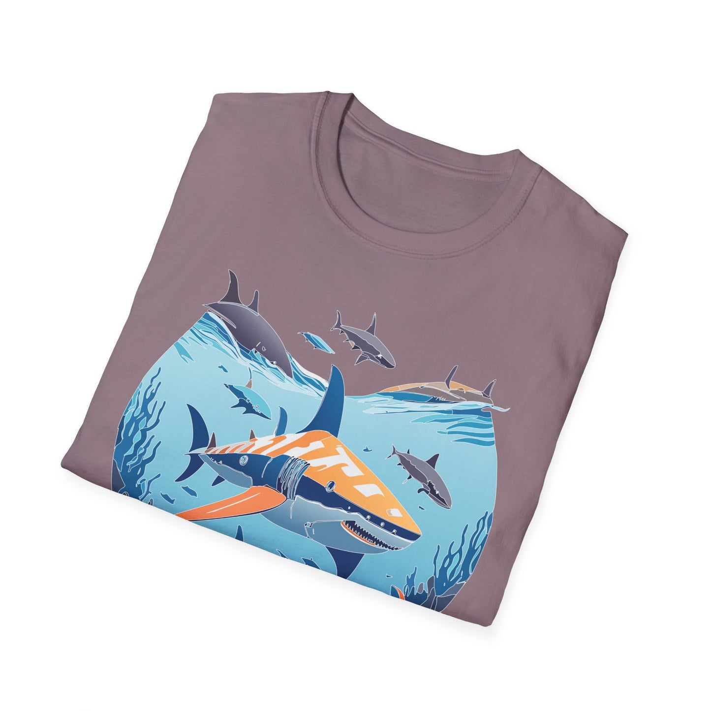 Ocean Tee Shirt, Ocean Shirt, Shirt with Ocean, U boat Tees, Shirt with U-Boat