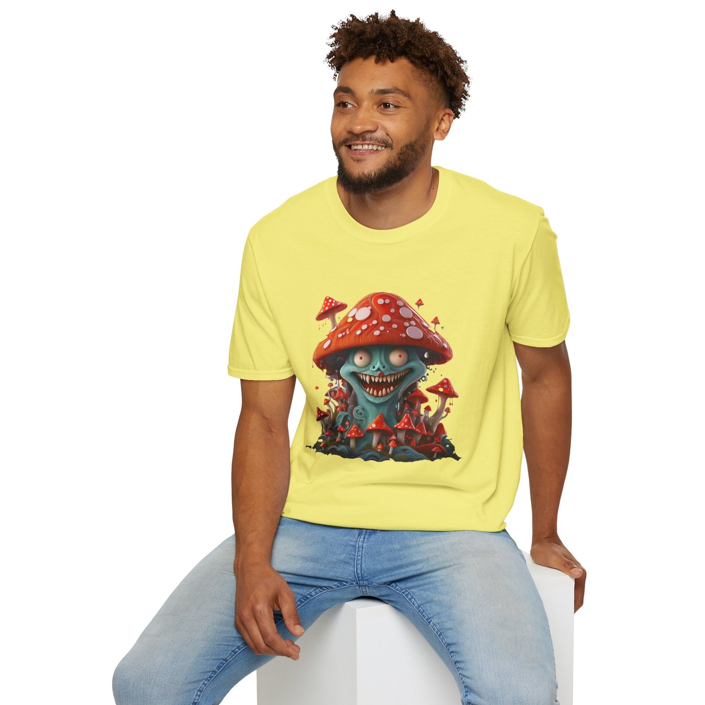 Mashroom Tee Shirt, Mashroom Shirt, Shirt with Funny Mashroom, Shirt with Fungus