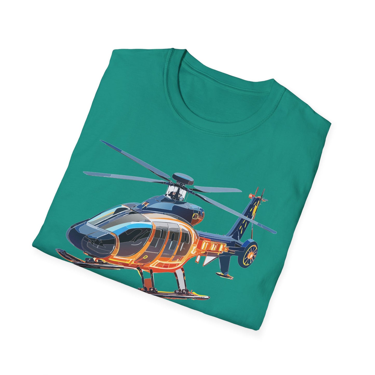 Chopper Shirt, Helicopter Shirt, Shirt with Helicopter, T Shirt with Chopper