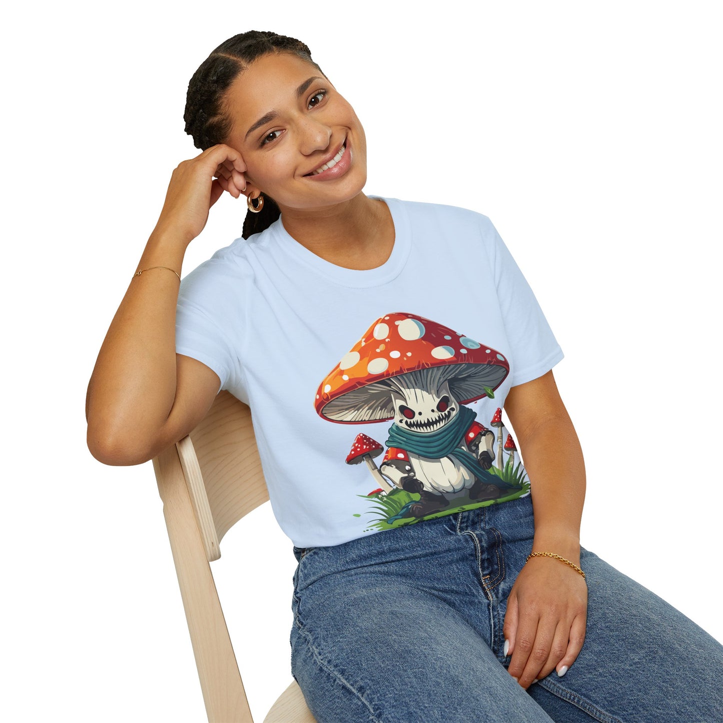 Mashroom Tee Shirt, Mashroom Shirt, Shirt with Funny Mashroom, Shirt with Fungus
