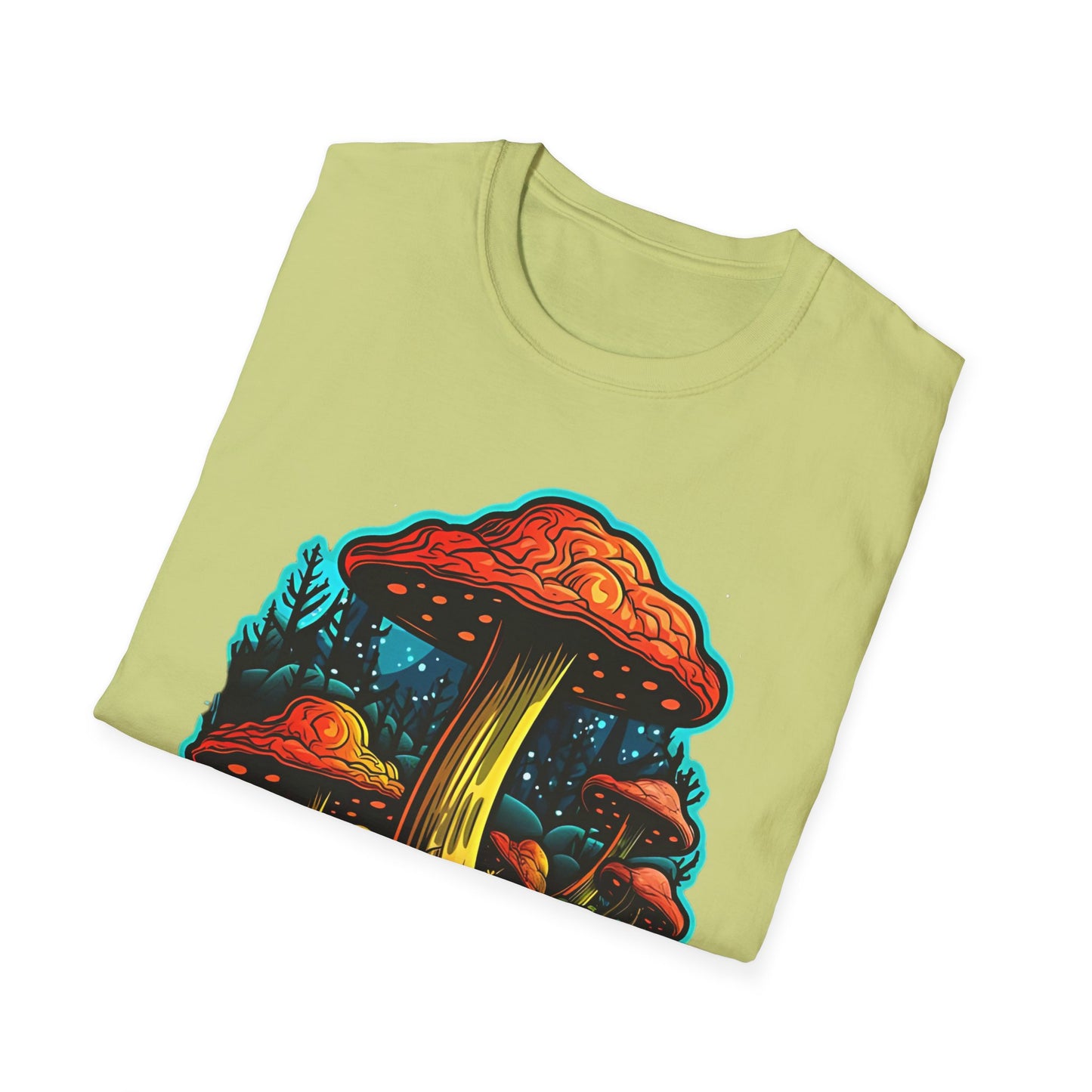 Mashroom Tee Shirt, Mashroom Shirt, Shirt with Funny Mashroom, Shirt with Fungus