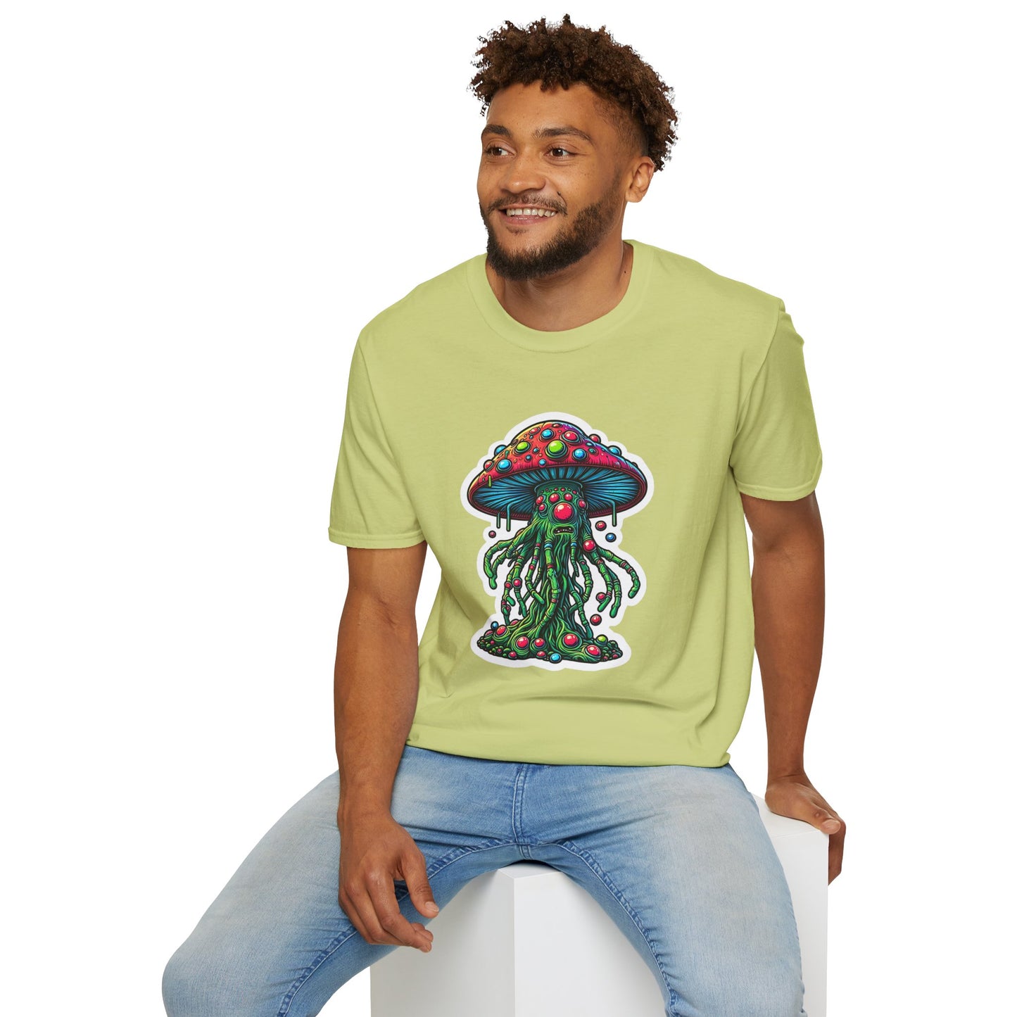 Mashroom Tee Shirt, Mashroom Shirt, Shirt with Funny Mashroom, Shirt with Fungus