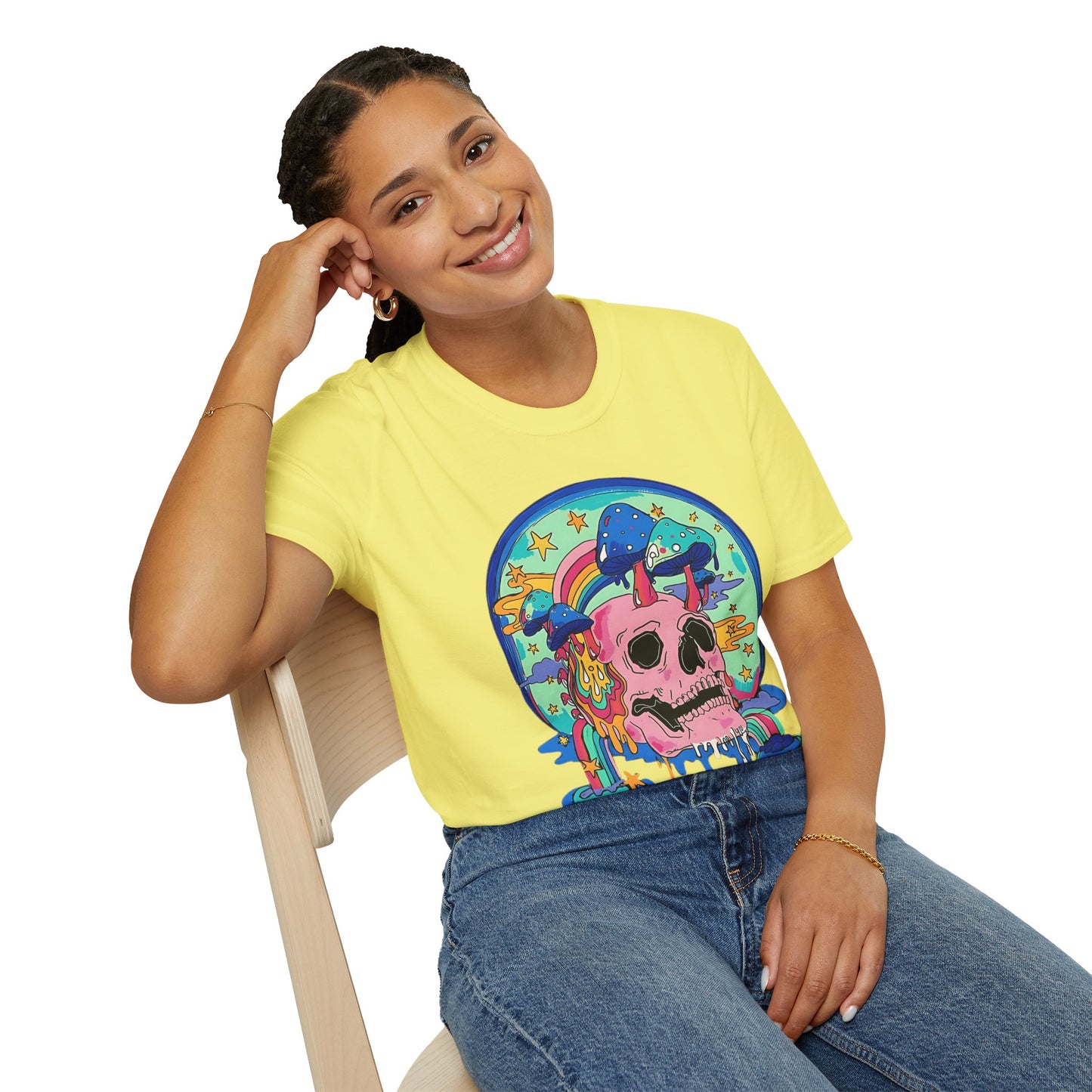 Skull Tee Shirt, Skeleton Shirt, Shirt with Skull, Shirt with Skeleton