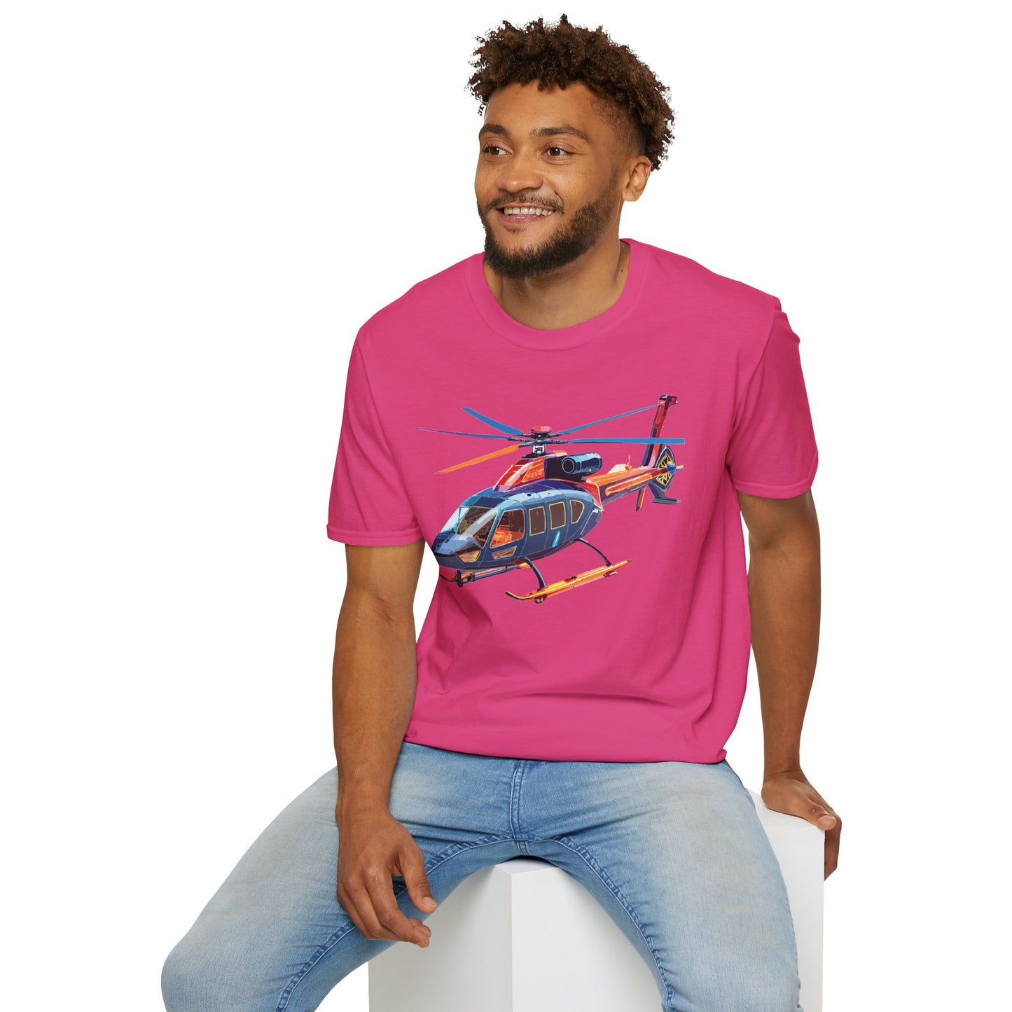 Chopper Shirt, Helicopter Shirt, Shirt with Helicopter, T Shirt with Chopper