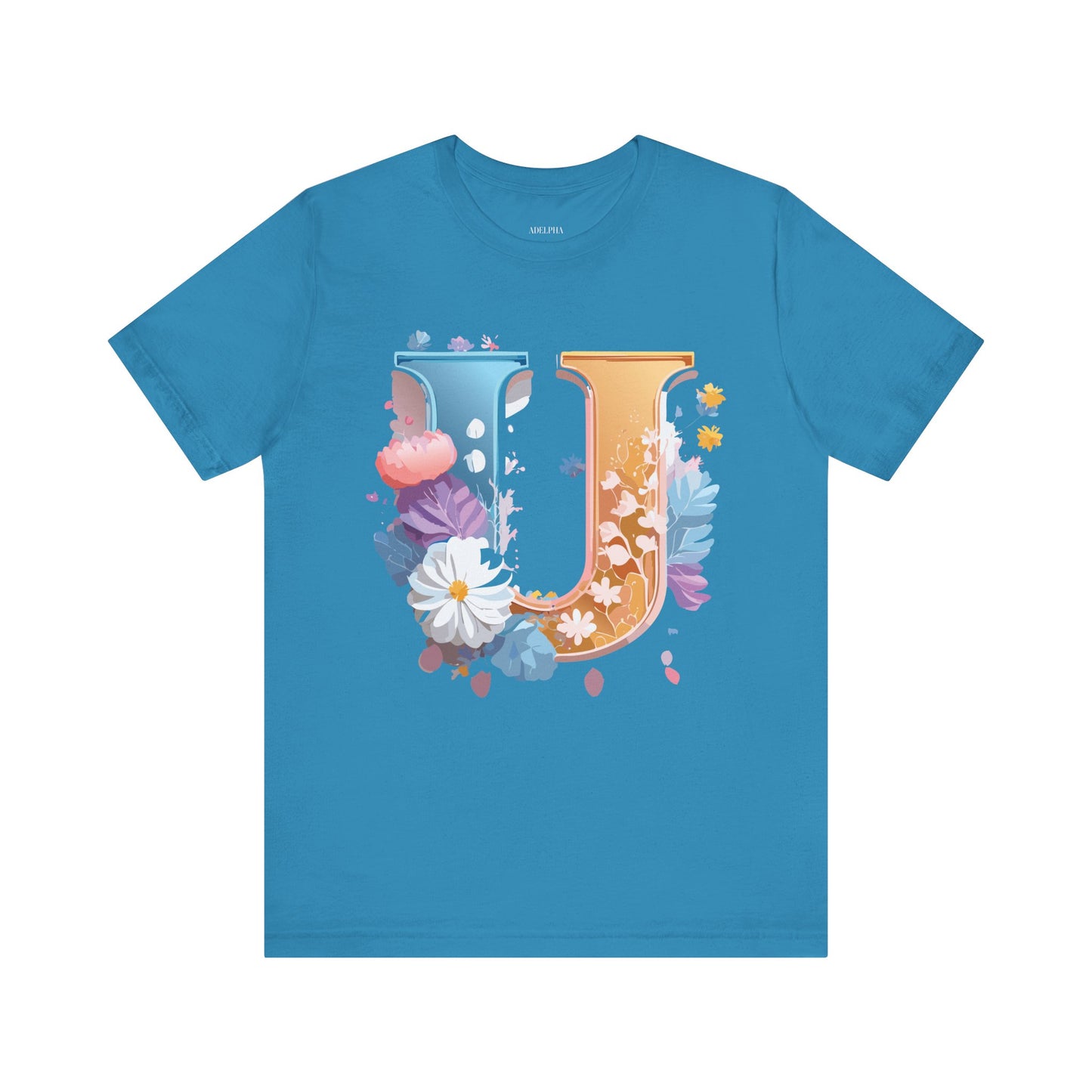 Letter Shirt, Letter U Shirt