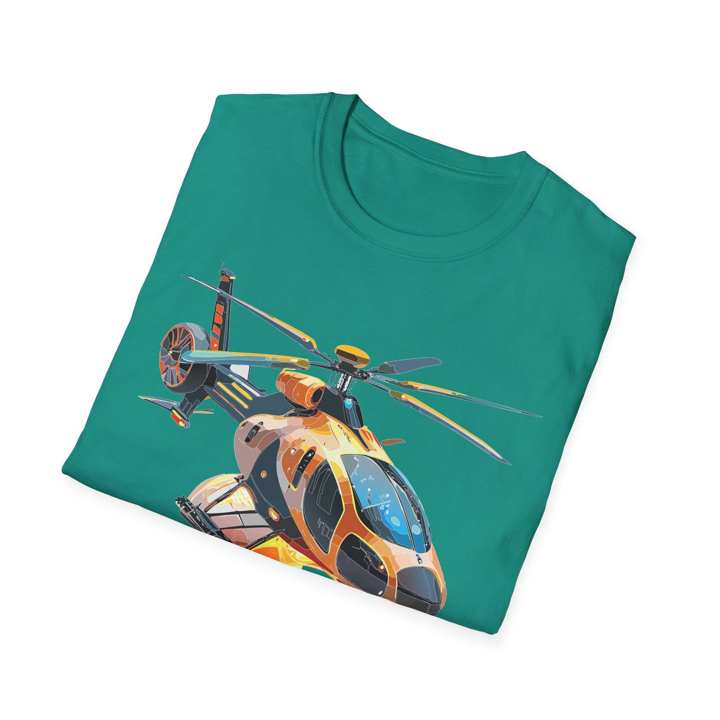 Chopper Shirt, Helicopter Shirt, Shirt with Helicopter, T Shirt with Chopper