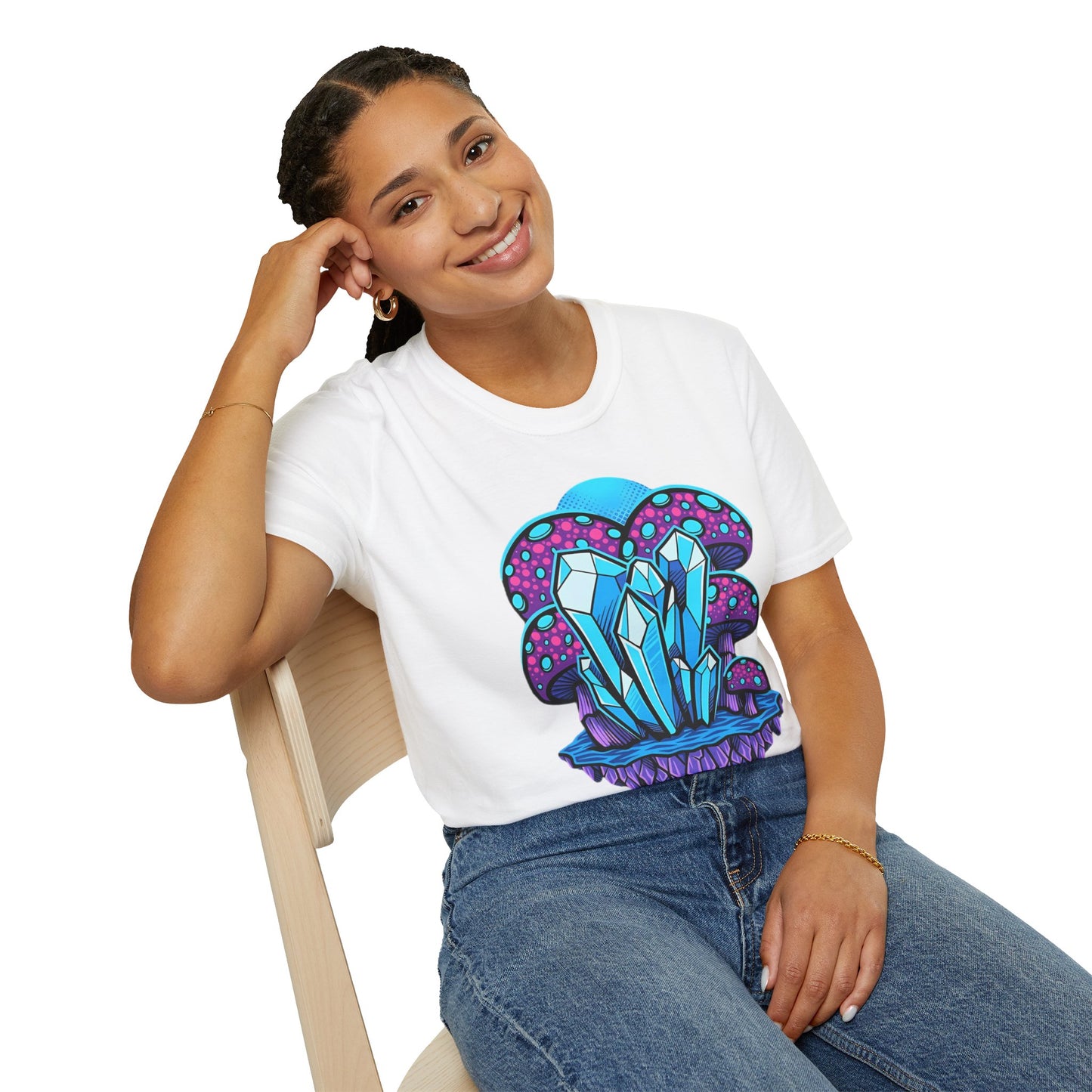 Mashroom Tee Shirt, Mashroom Shirt, Shirt with Funny Mashroom, Shirt with Fungus
