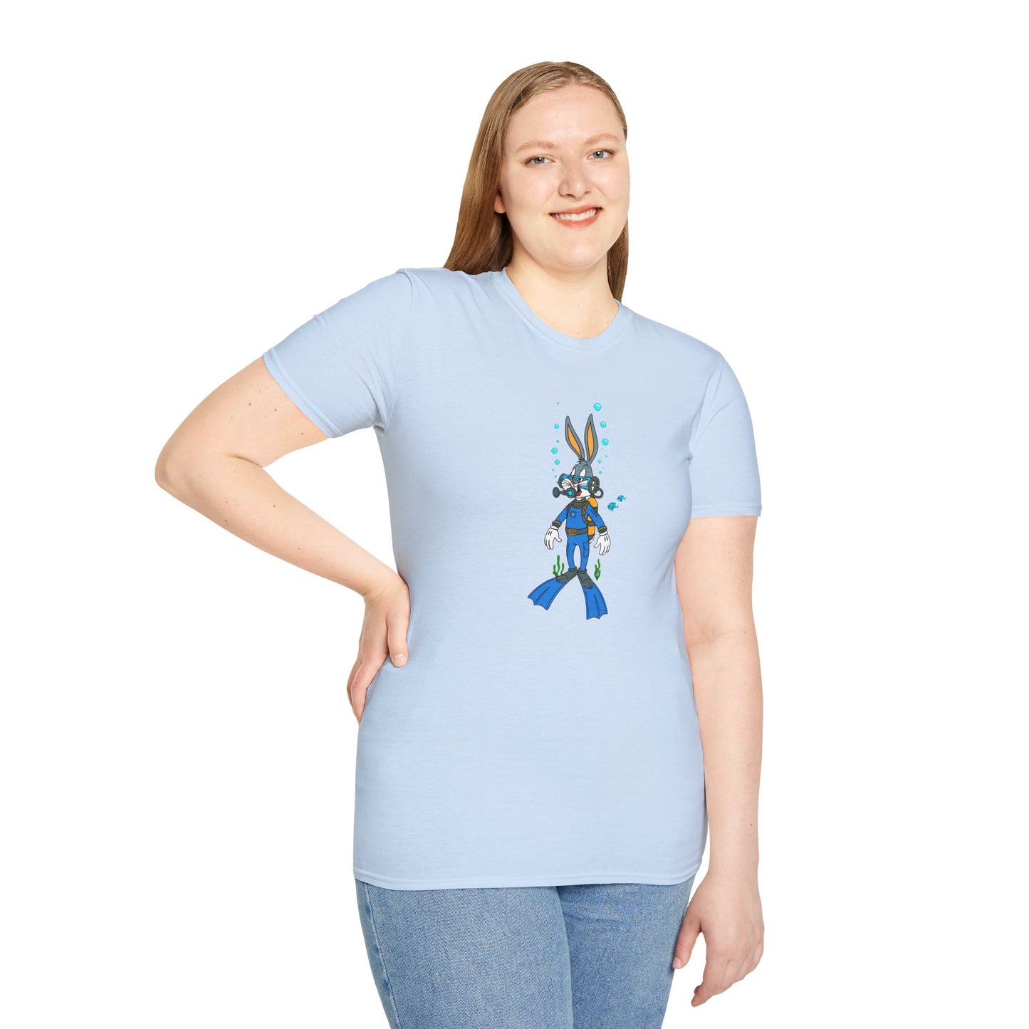 Bugs Bunny Shirt, Bugs Bunny T Shirt, Shirt with Bugs Bunny, T Shirt with Cartoon, Cartoon on T Shirt, Animation Shirt