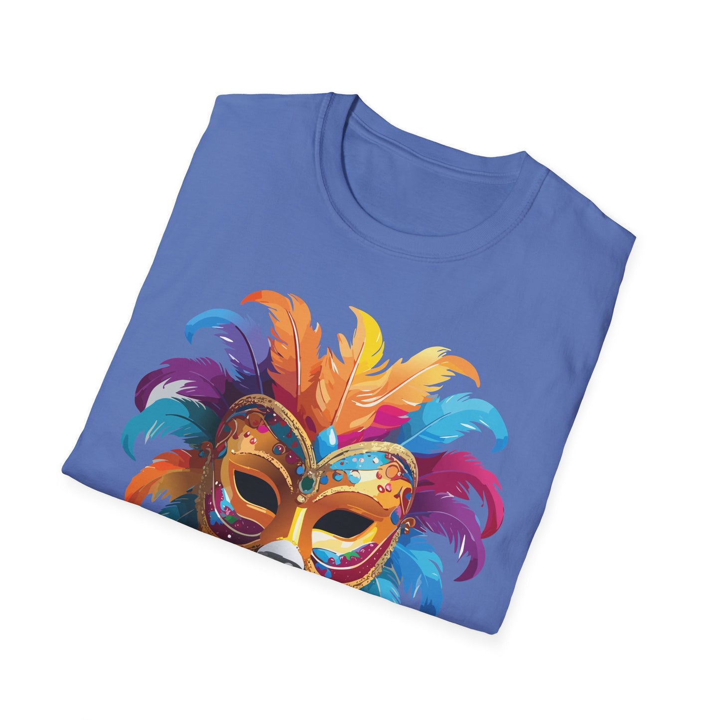 Mask Tee Shirt, Mask Shirt, Shirt with Mask, Masquerade Tees
