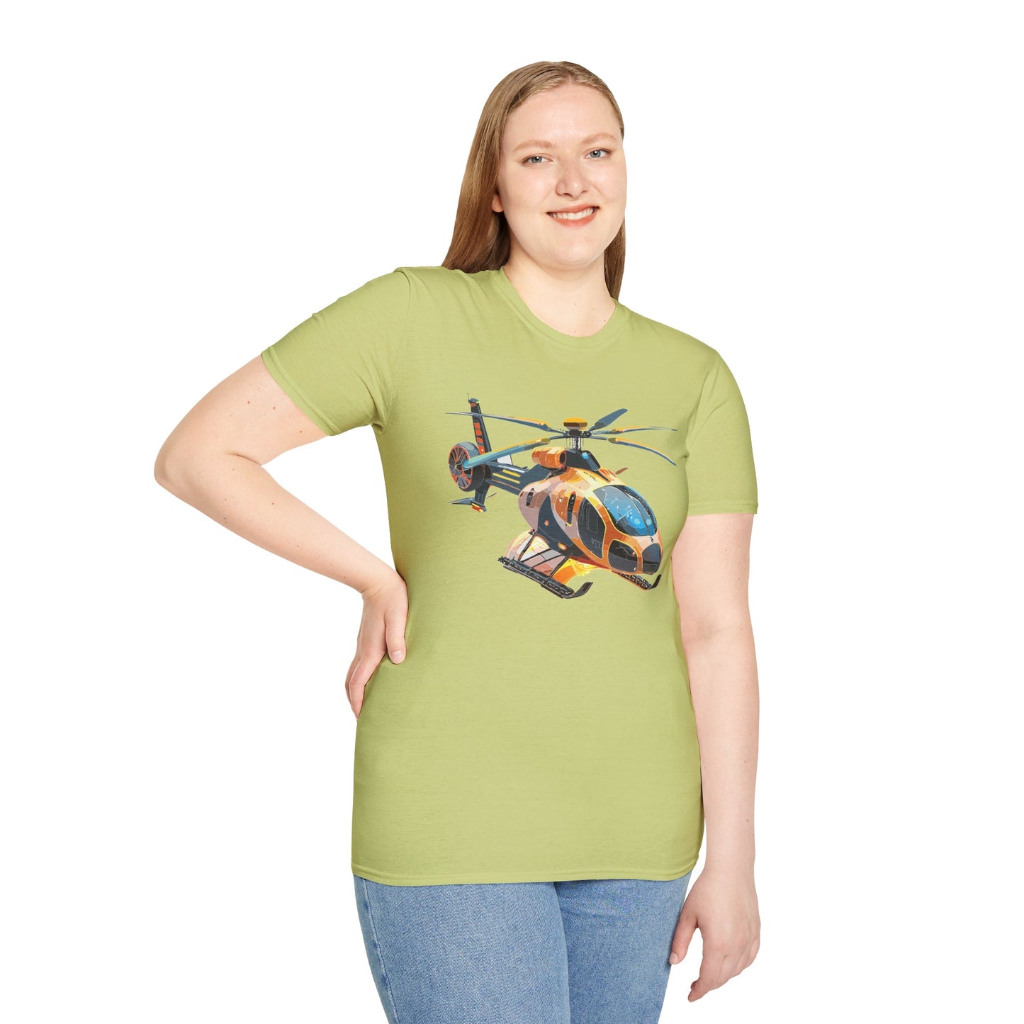 Chopper Shirt, Helicopter Shirt, Shirt with Helicopter, T Shirt with Chopper