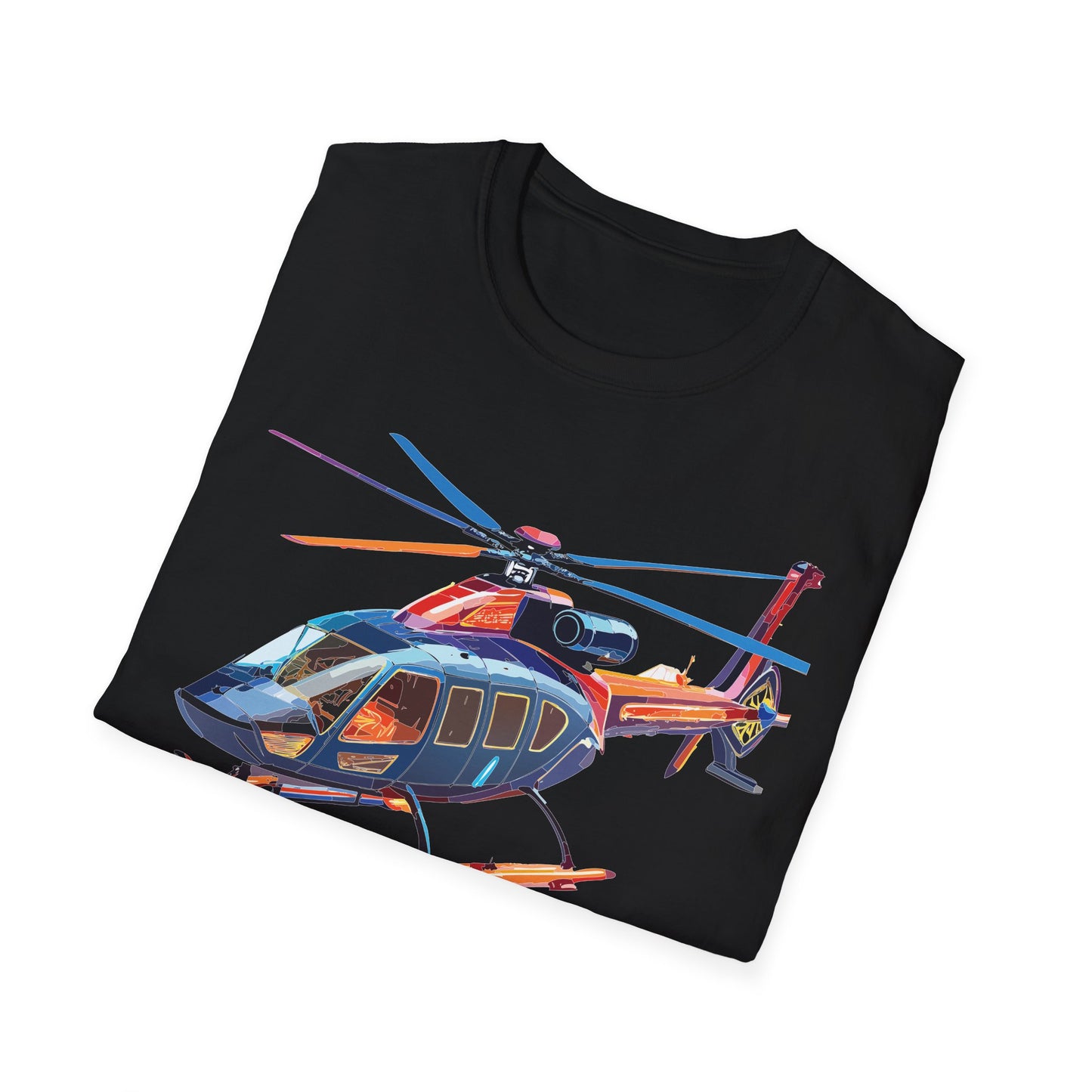 Chopper Shirt, Helicopter Shirt, Shirt with Helicopter, T Shirt with Chopper