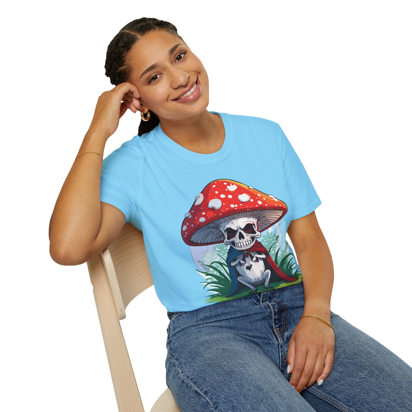 Mashroom Tee Shirt, Mashroom Shirt, Shirt with Funny Mashroom, Shirt with Fungus