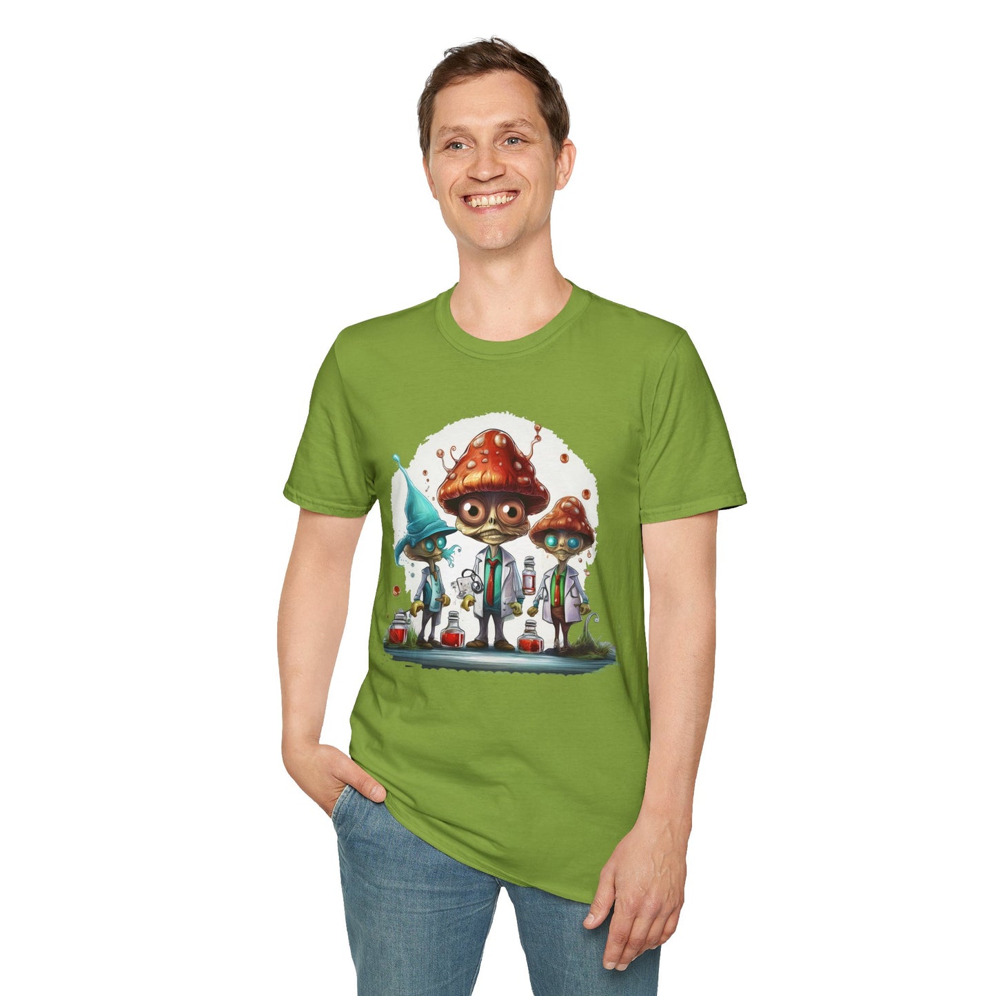 Mashroom Tee Shirt, Mashroom Shirt, Shirt with Funny Mashroom, Shirt with Fungus