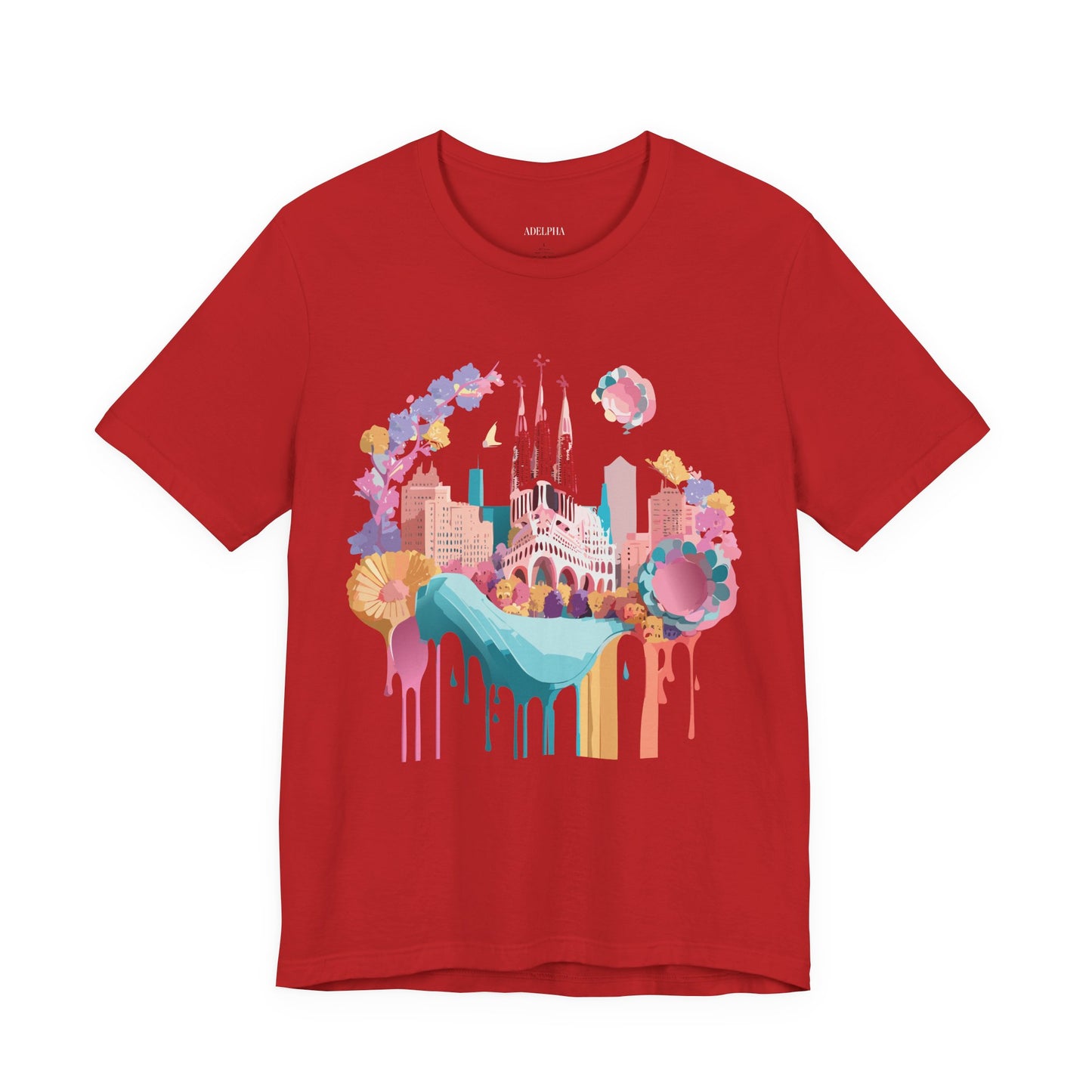 Tourist Shirt, Shirt with Barcelona