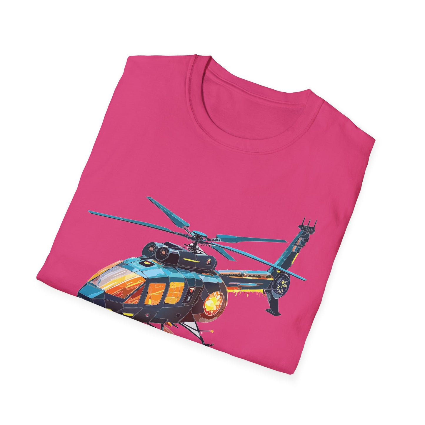 Chopper Shirt, Helicopter Shirt, Shirt with Helicopter, T Shirt with Chopper