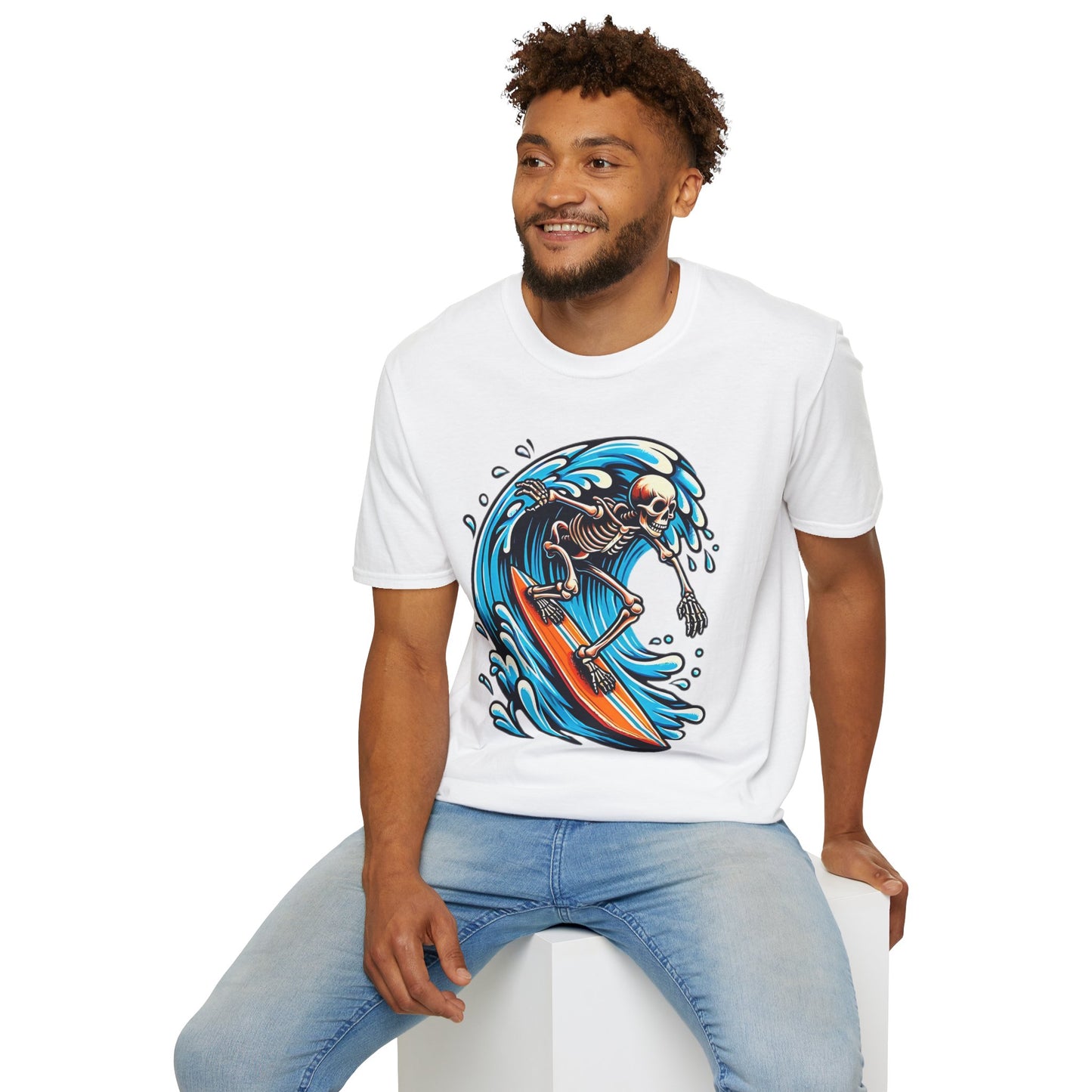 Skull Tee Shirt, Skeleton Shirt, Shirt with Skull, Shirt with Skeleton