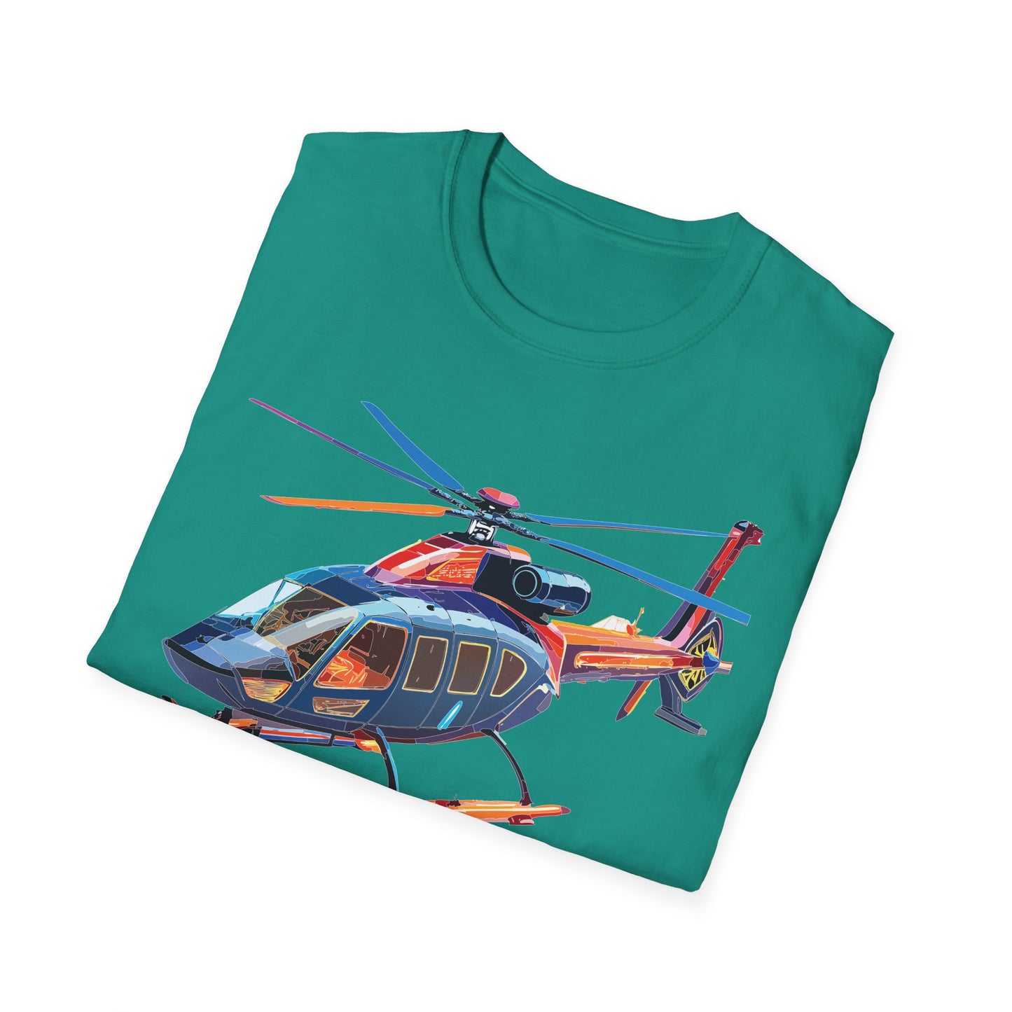 Chopper Shirt, Helicopter Shirt, Shirt with Helicopter, T Shirt with Chopper