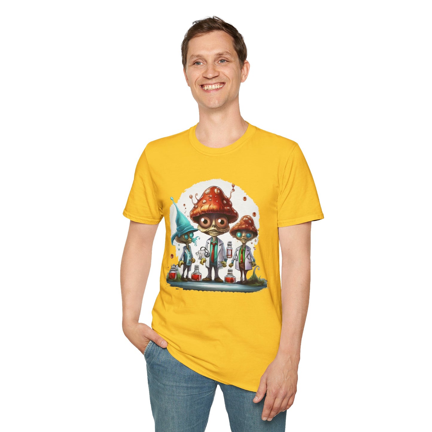 Mashroom Tee Shirt, Mashroom Shirt, Shirt with Funny Mashroom, Shirt with Fungus