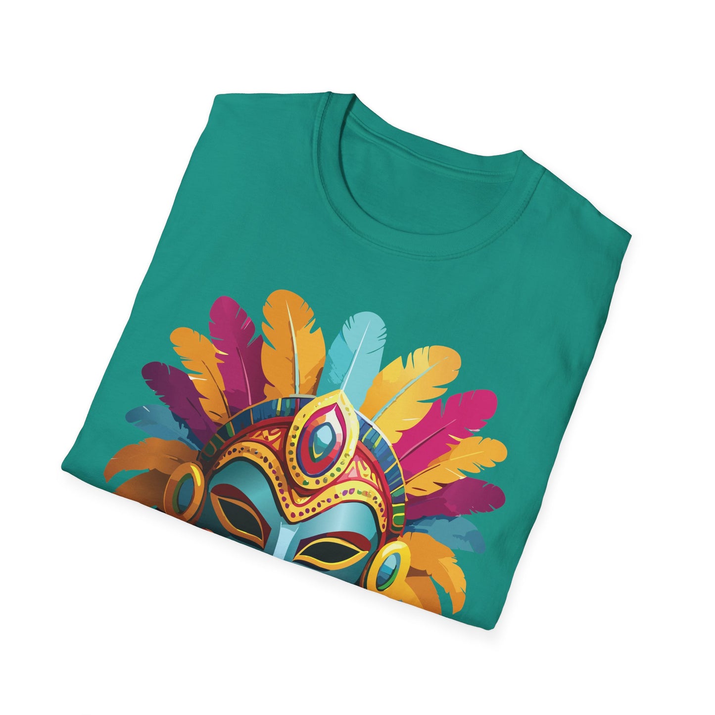 Mask Tee Shirt, Mask Shirt, Shirt with Mask, Masquerade Tees