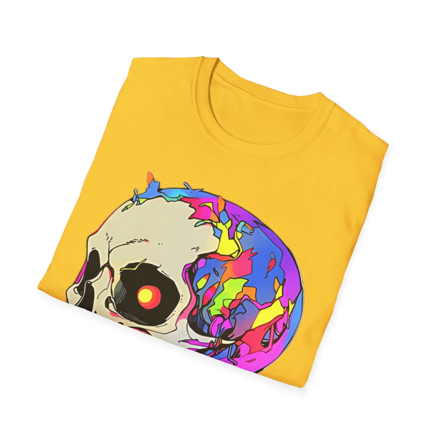 Skull Tee Shirt, Skeleton Shirt, Shirt with Skull, Shirt with Skeleton