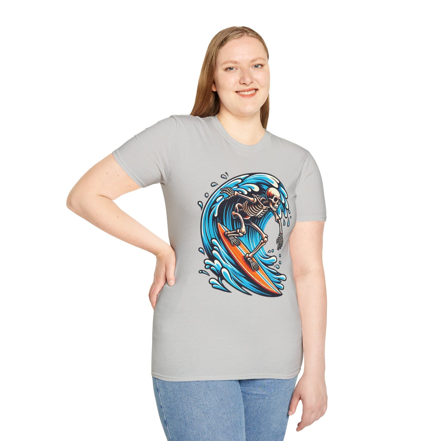 Skull Tee Shirt, Skeleton Shirt, Shirt with Skull, Shirt with Skeleton