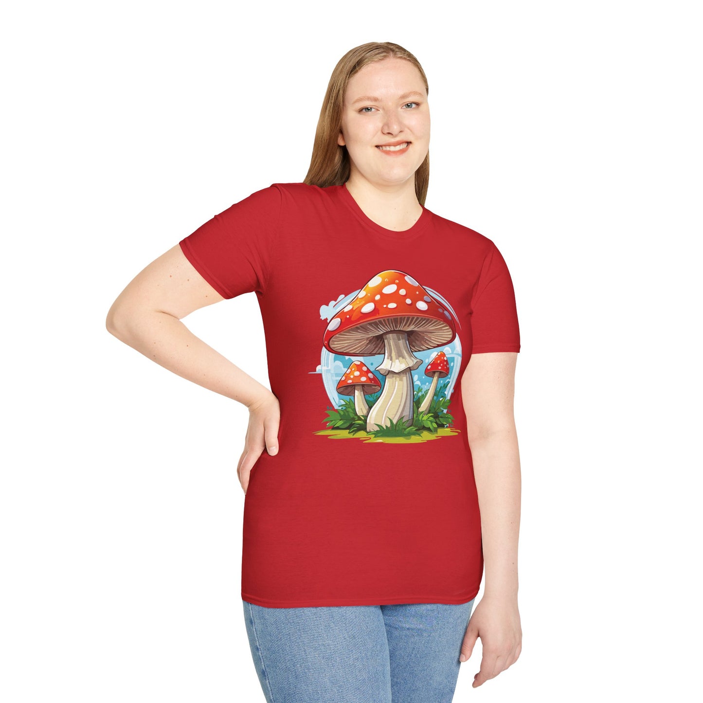 Mashroom Tee Shirt, Mashroom Shirt, Shirt with Funny Mashroom, Shirt with Fungus