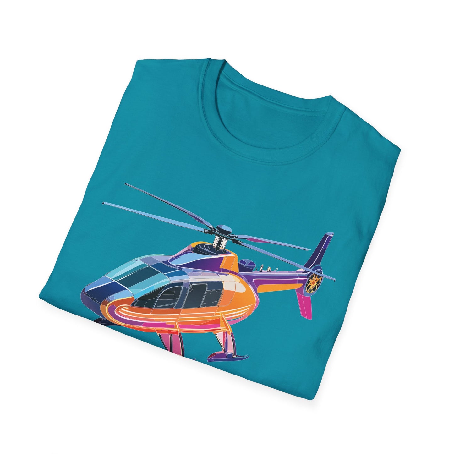 Chopper Shirt, Helicopter Shirt, Shirt with Helicopter, T Shirt with Chopper
