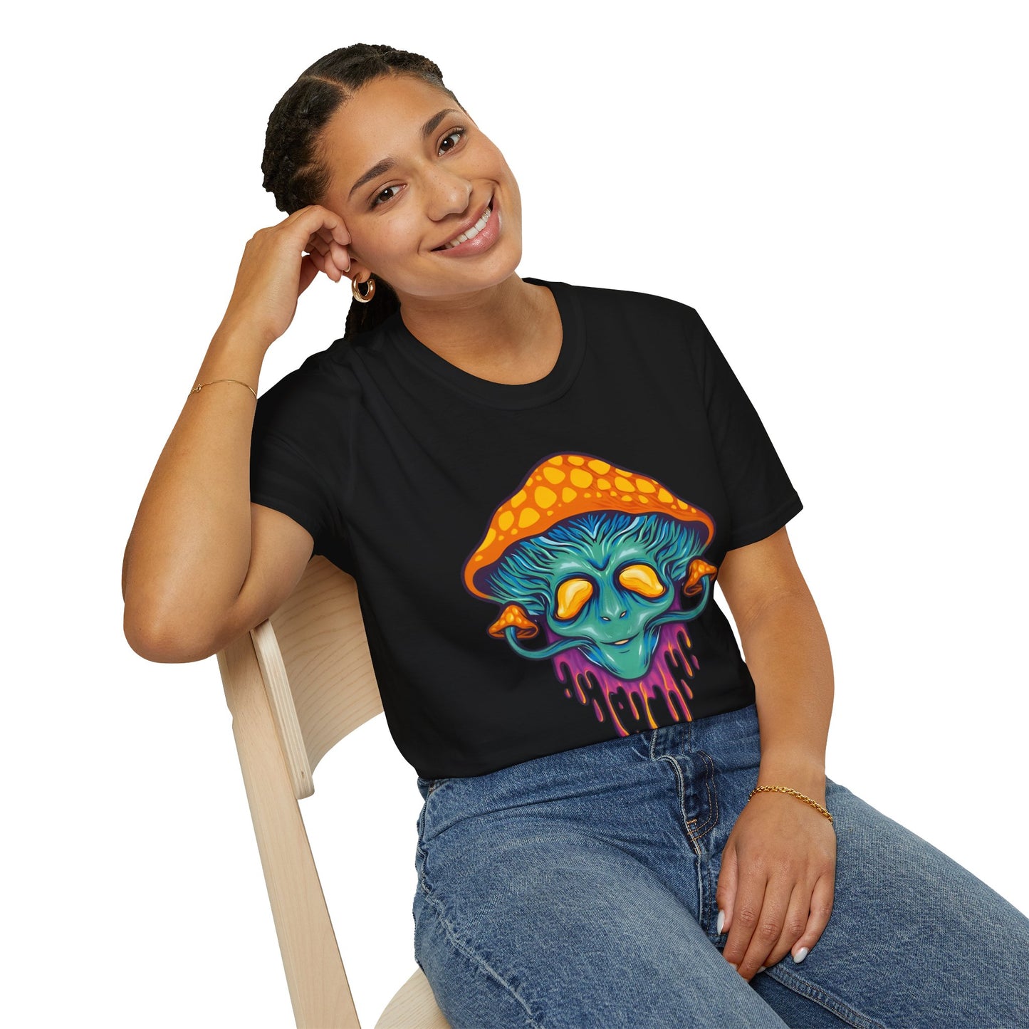 Mashroom Tee Shirt, Mashroom Shirt, Shirt with Funny Mashroom, Shirt with Fungus