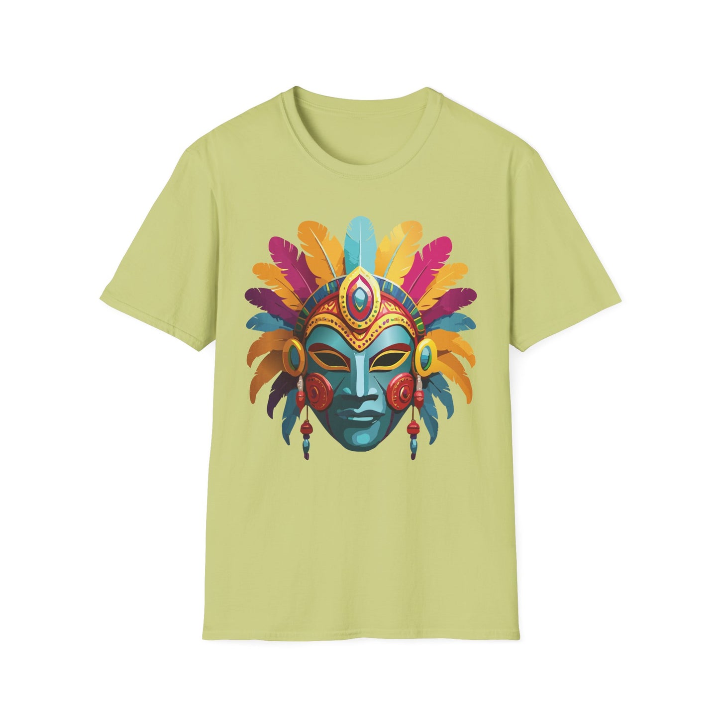 Mask Tee Shirt, Mask Shirt, Shirt with Mask, Masquerade Tees