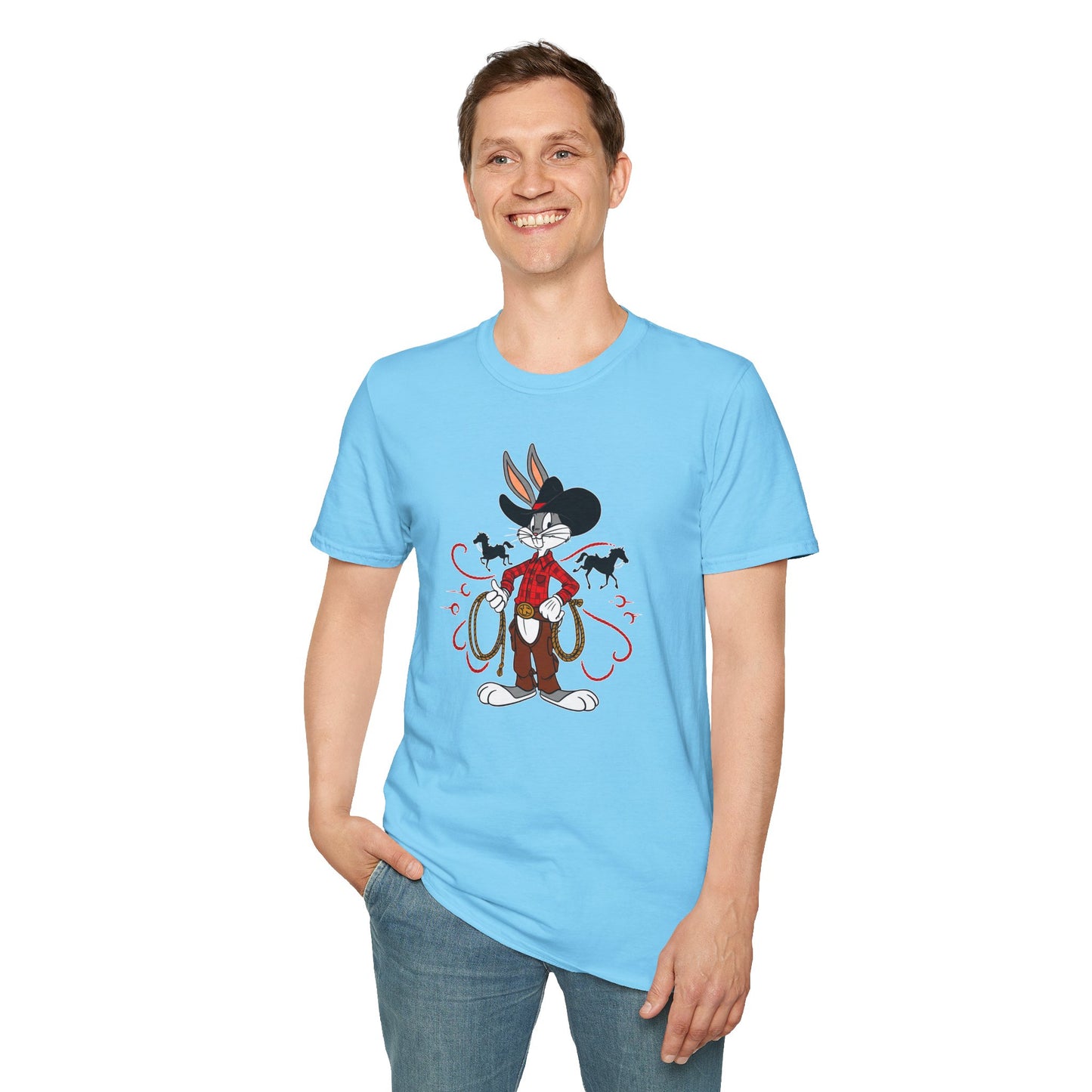 Bugs Bunny Shirt, Bugs Bunny T Shirt, Shirt with Bugs Bunny, T Shirt with Cartoon, Cartoon on T Shirt, Animation Shirt