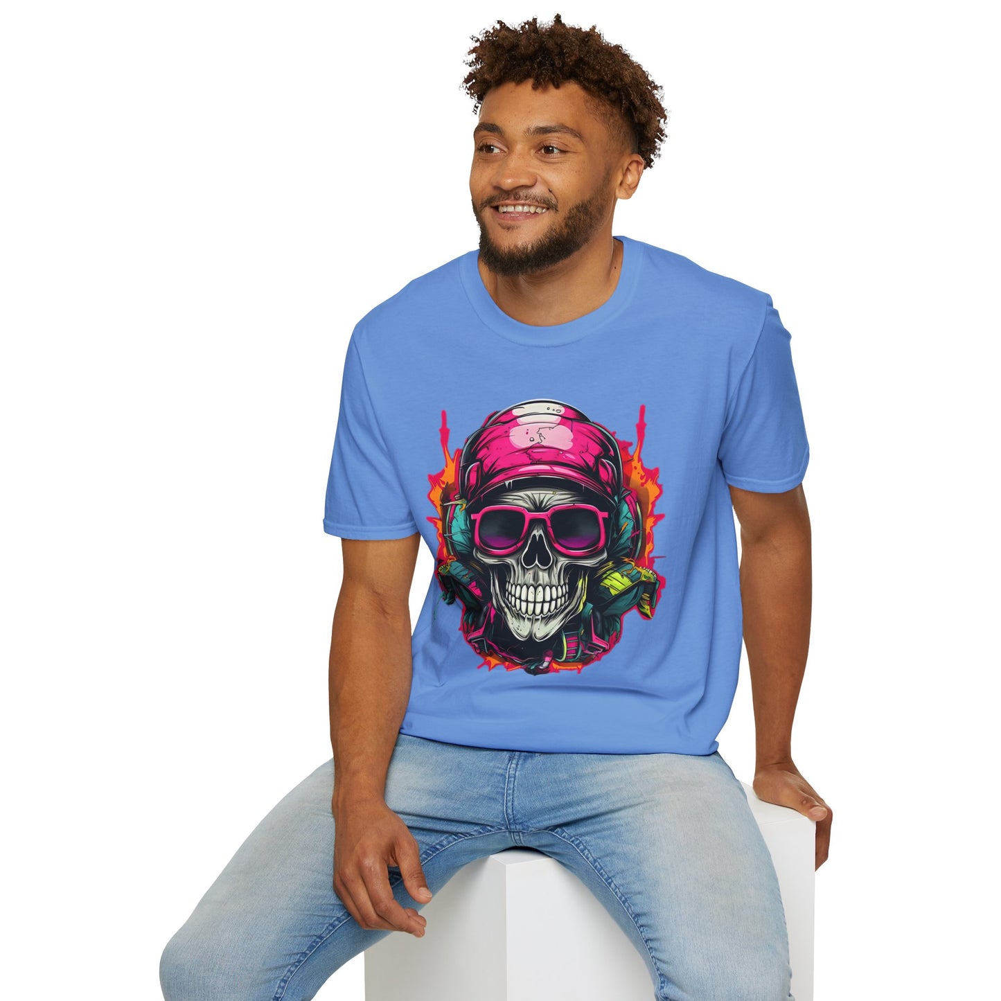 Skull Tee Shirt, Skeleton Shirt, Shirt with Skull, Shirt with Skeleton