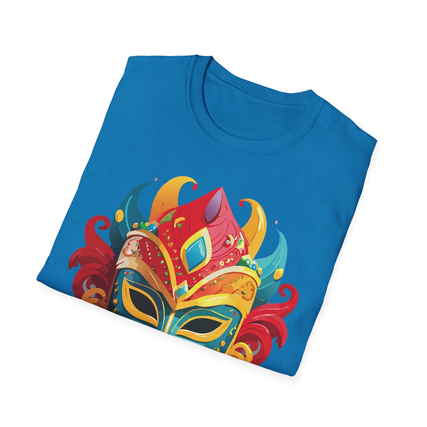 Mask Tee Shirt, Mask Shirt, Shirt with Mask, Masquerade Tees