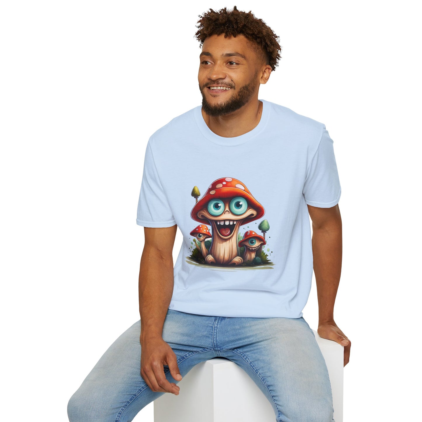 Mashroom Tee Shirt, Mashroom Shirt, Shirt with Funny Mashroom, Shirt with Fungus