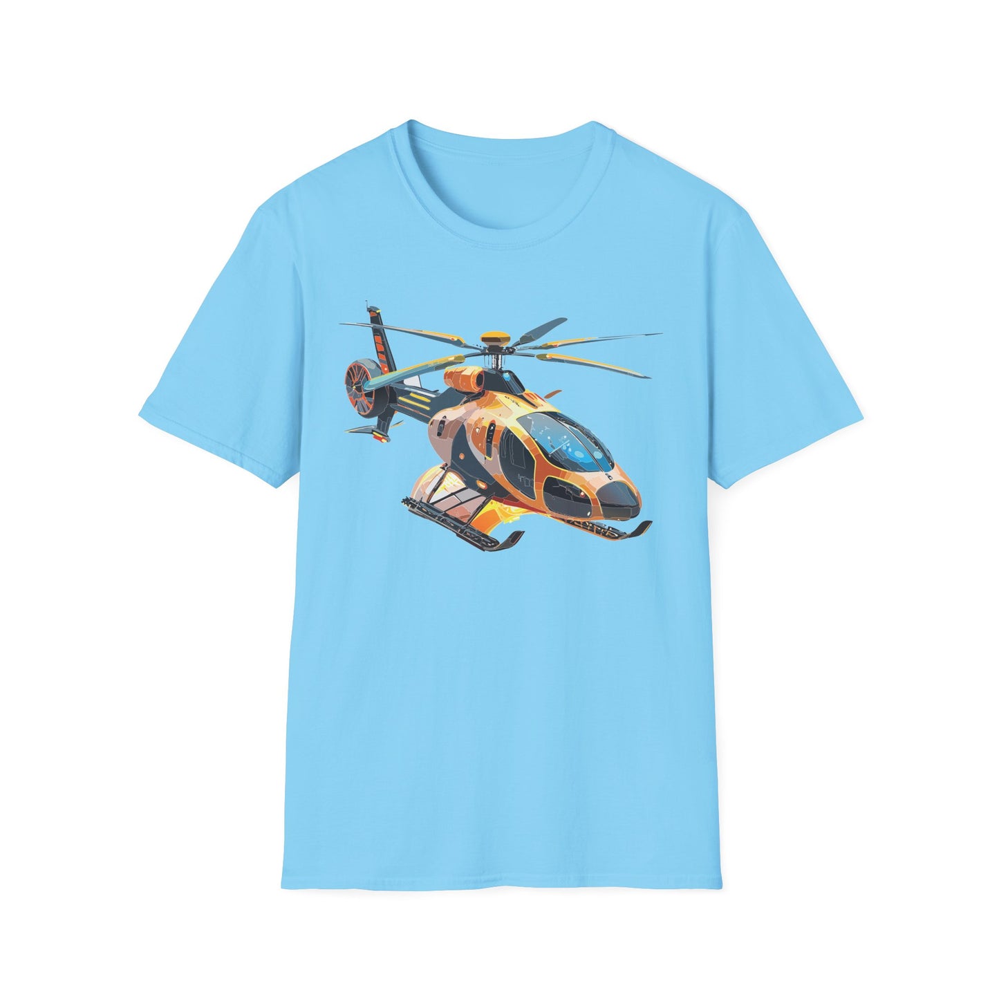Chopper Shirt, Helicopter Shirt, Shirt with Helicopter, T Shirt with Chopper