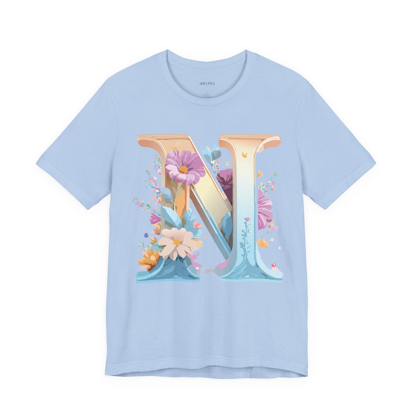 Letter Shirt, Letter N Shirt