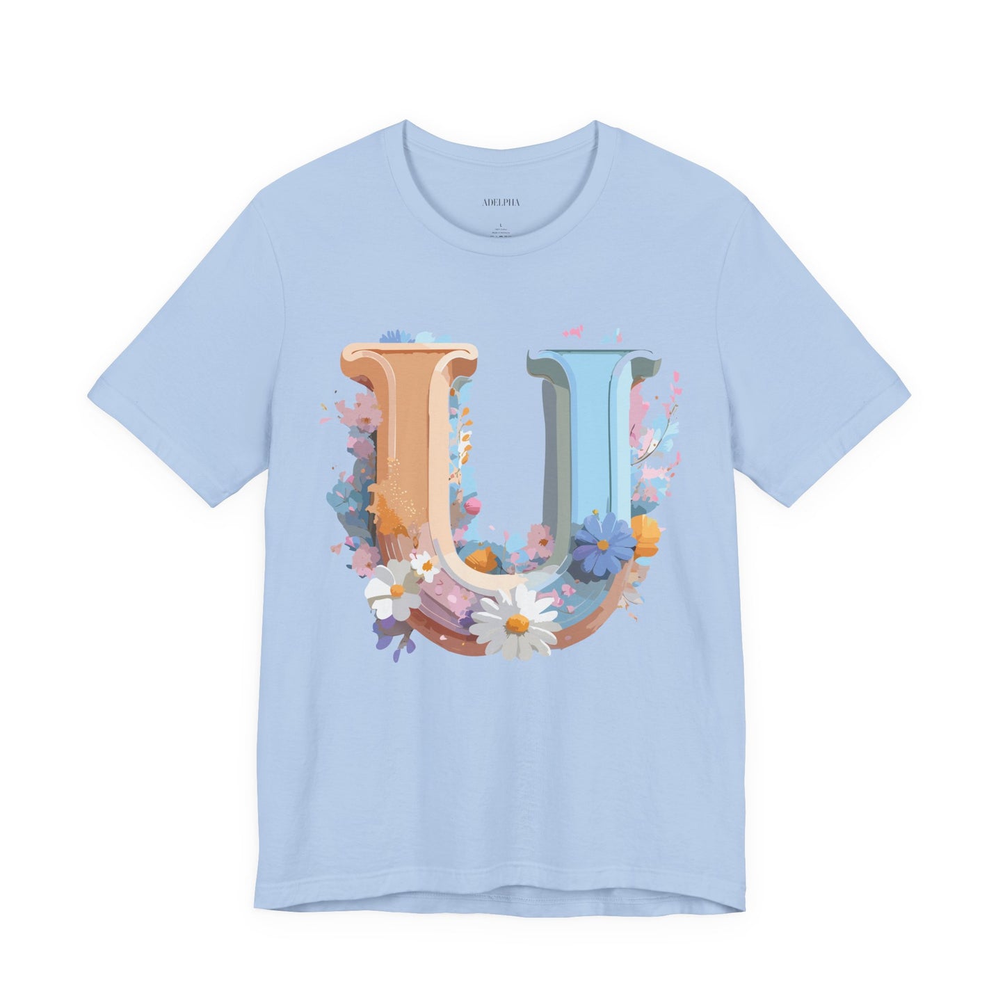 Letter Shirt, Letter U Shirt