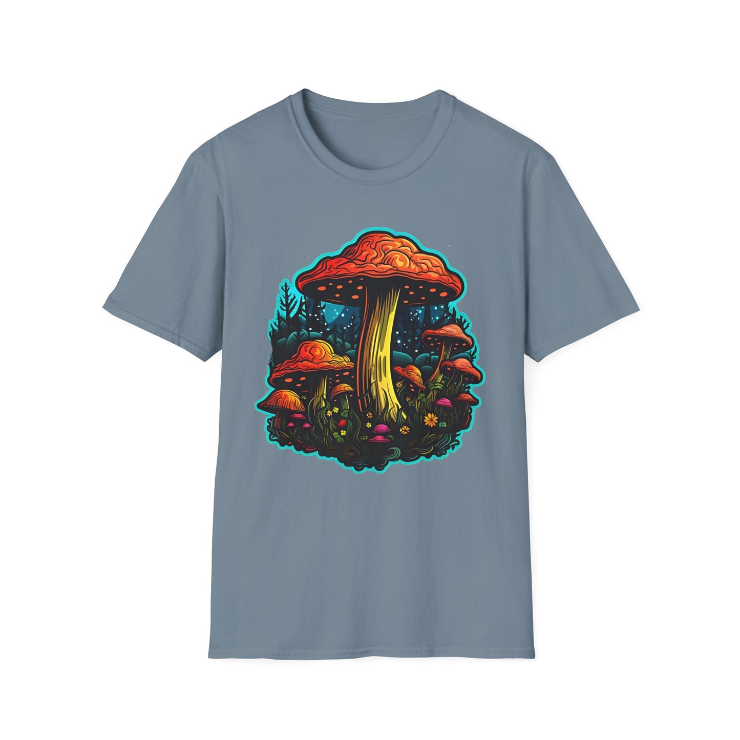 Mashroom Tee Shirt, Mashroom Shirt, Shirt with Funny Mashroom, Shirt with Fungus